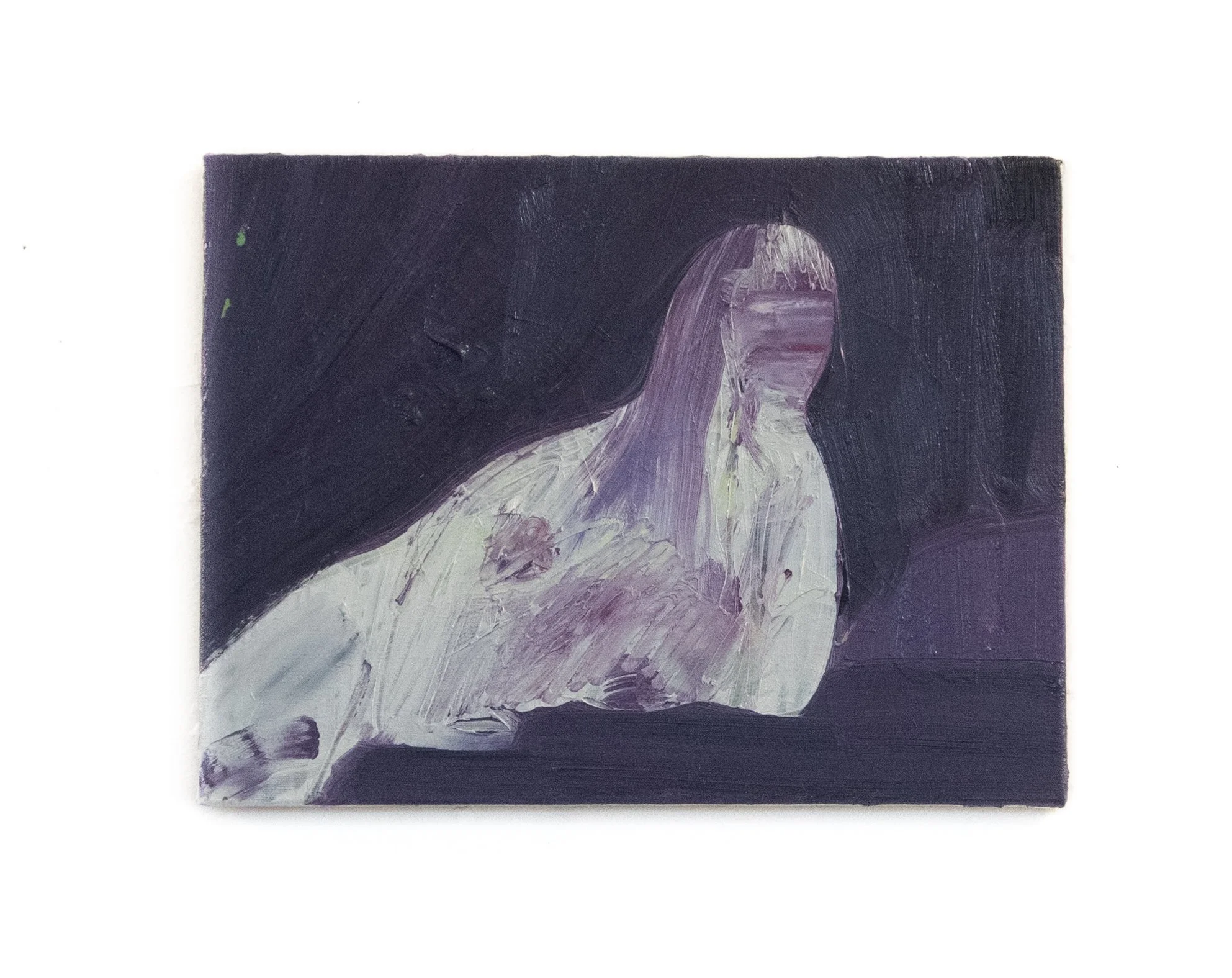 Dan Coombs, 'Woman', 2024, oil on canvas, 20 x 30 cm / 8 x 12 in