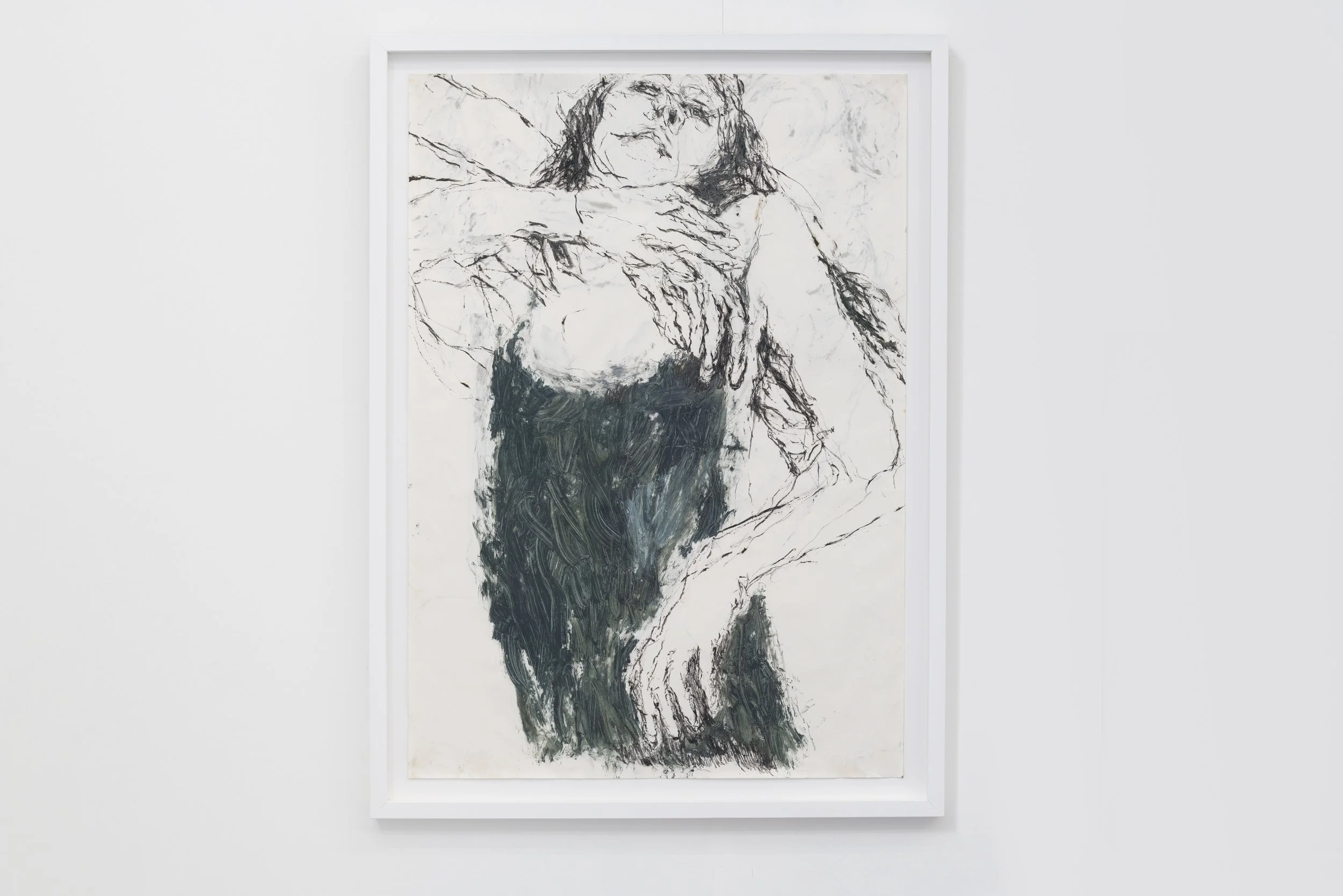 Sophie Ives, 'Yield', 2025, oil on paper, (93 x 68.5 cm (framed)