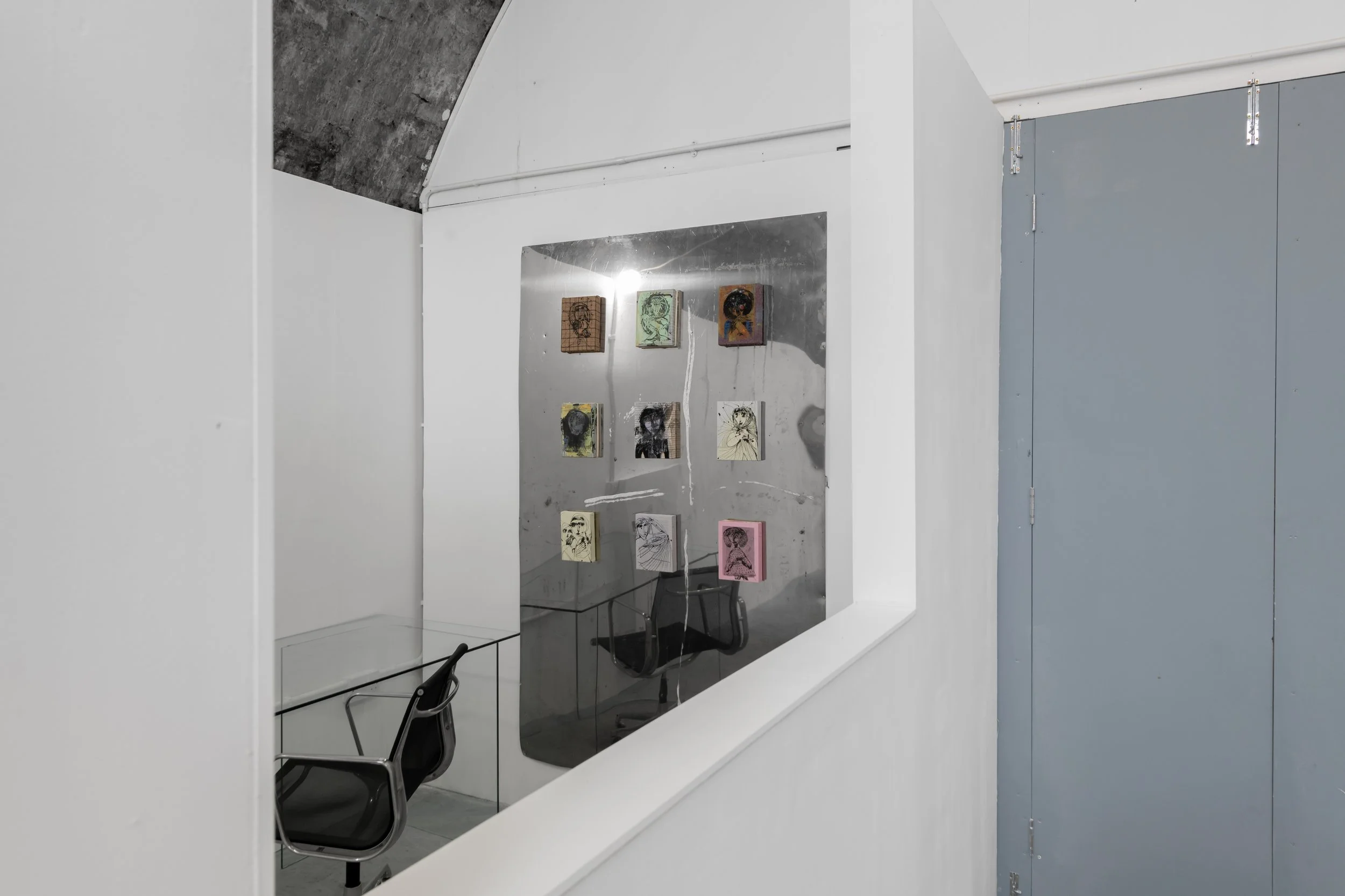 Emily Wilcock, screen print selection, titled individually, 2026, various materials, each 15 x 20cm