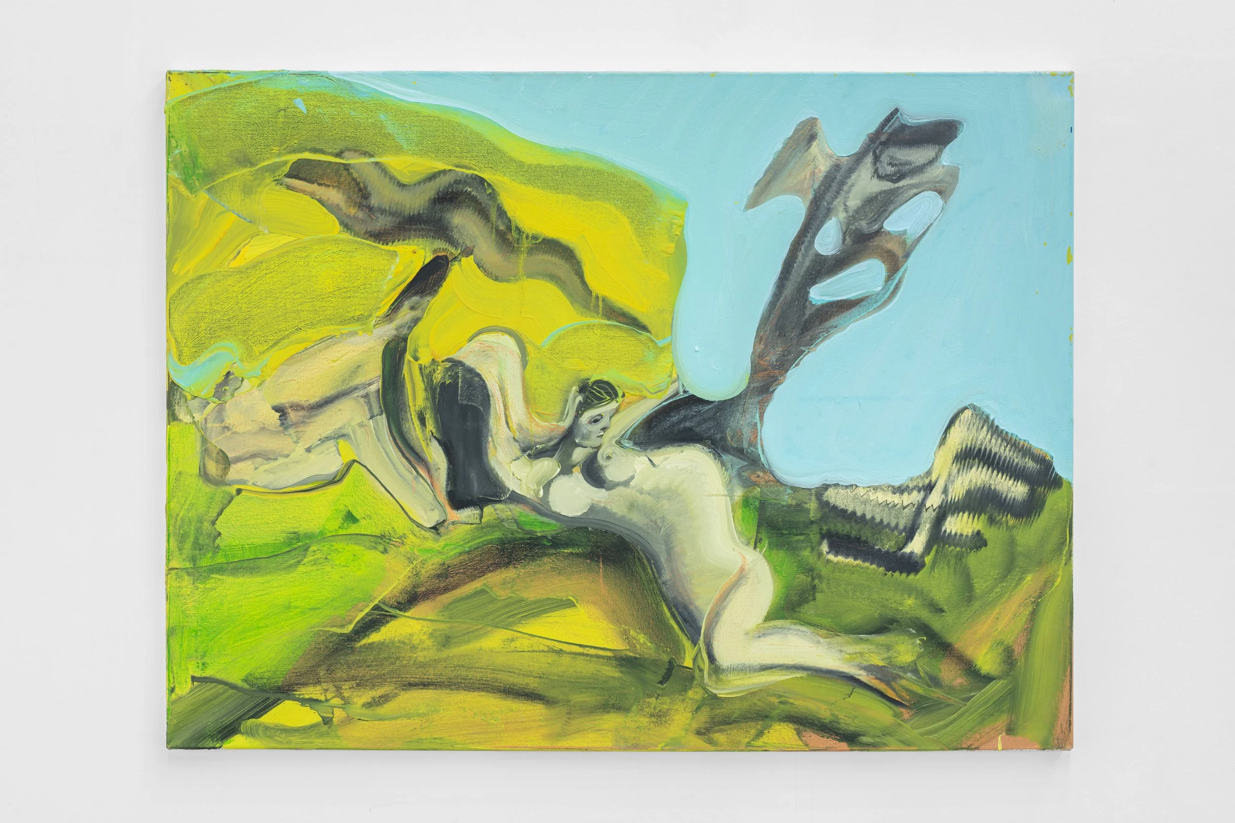 Dan Coombs, 'Figures', 2013, oil on canvas, 91 x 122 cm