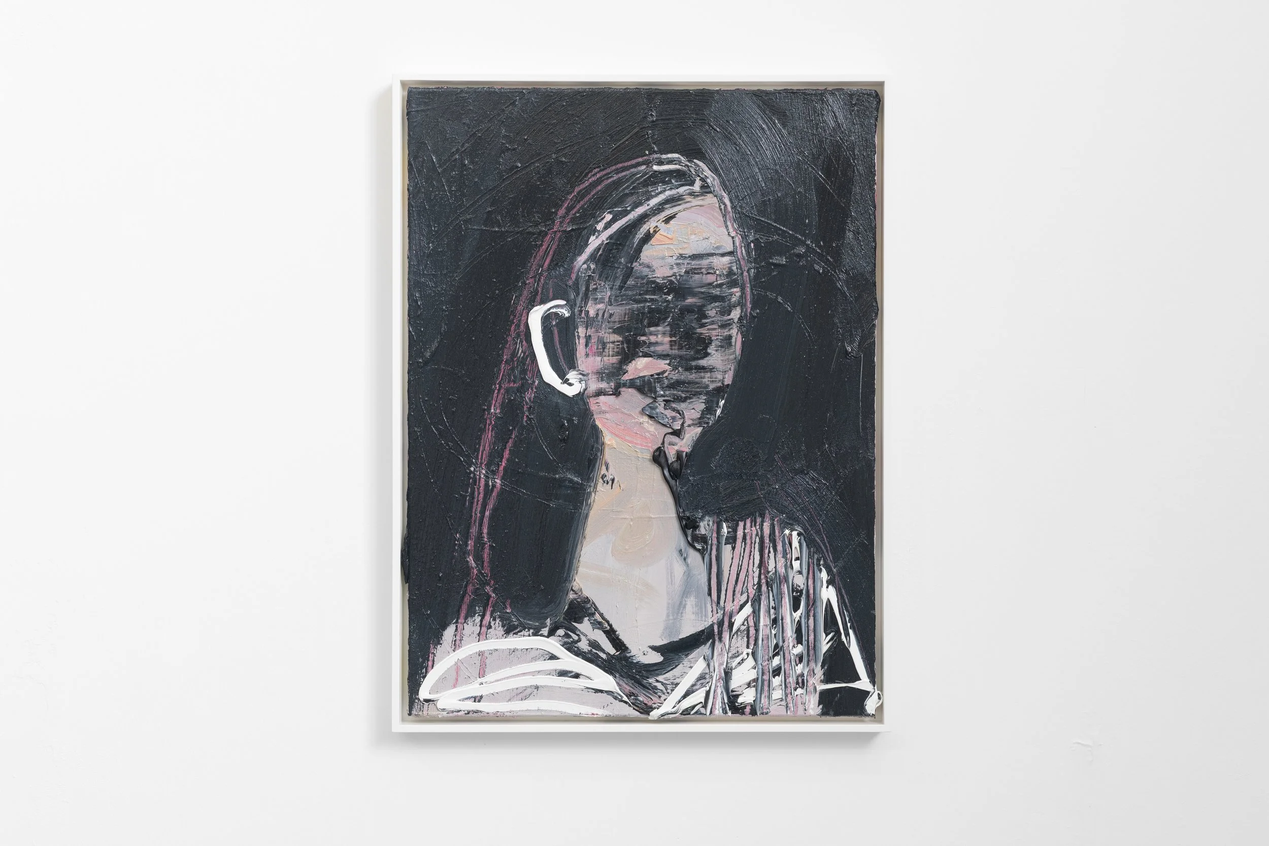 Dan Coombs, 'Figure', 2026, oil on canvas, 64 x 48.5 cm (framed)