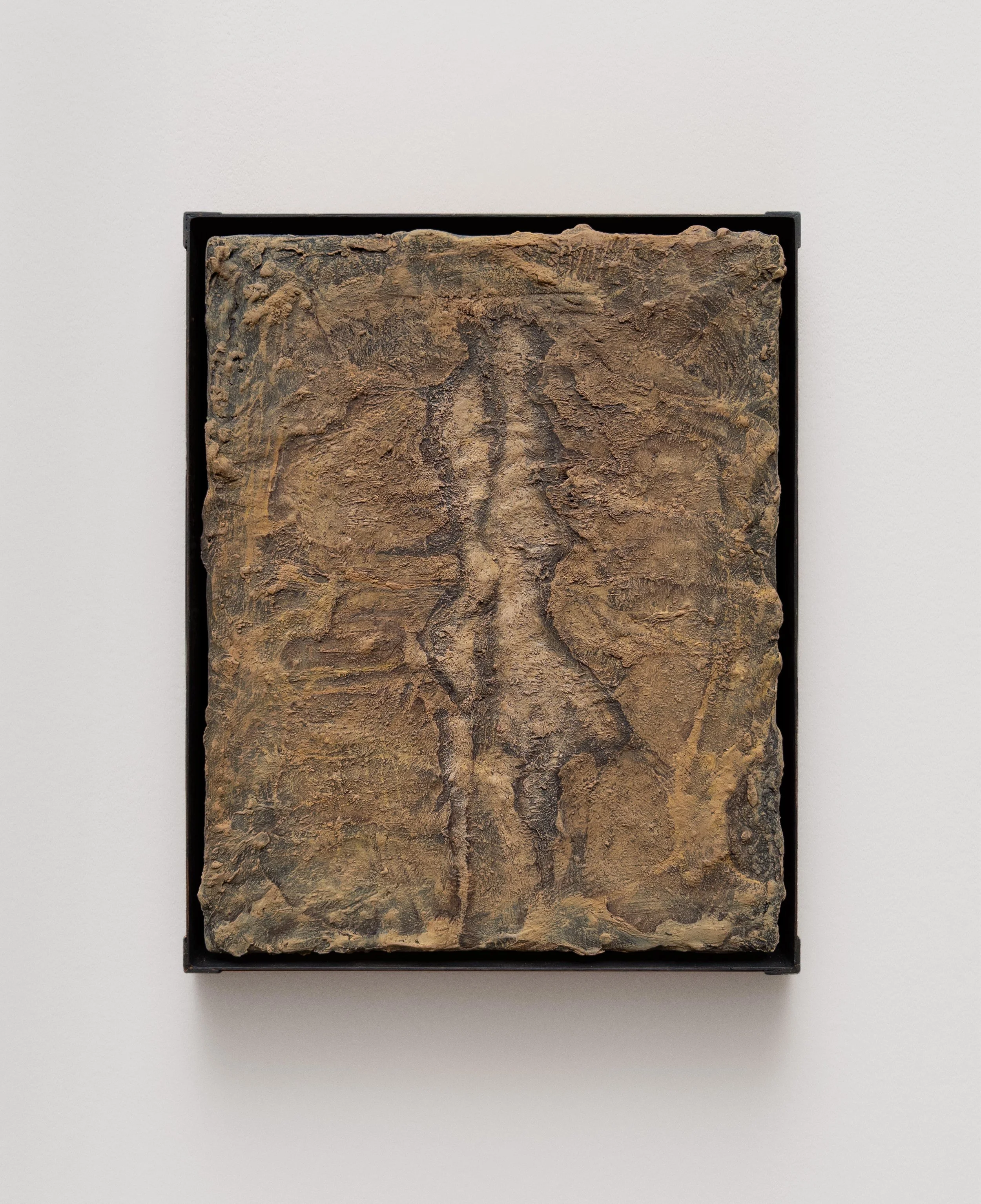 Hunter Amos, 'Noas', 2025, acrylic and oil on canvas, artist-made frame, 53 x 43cm