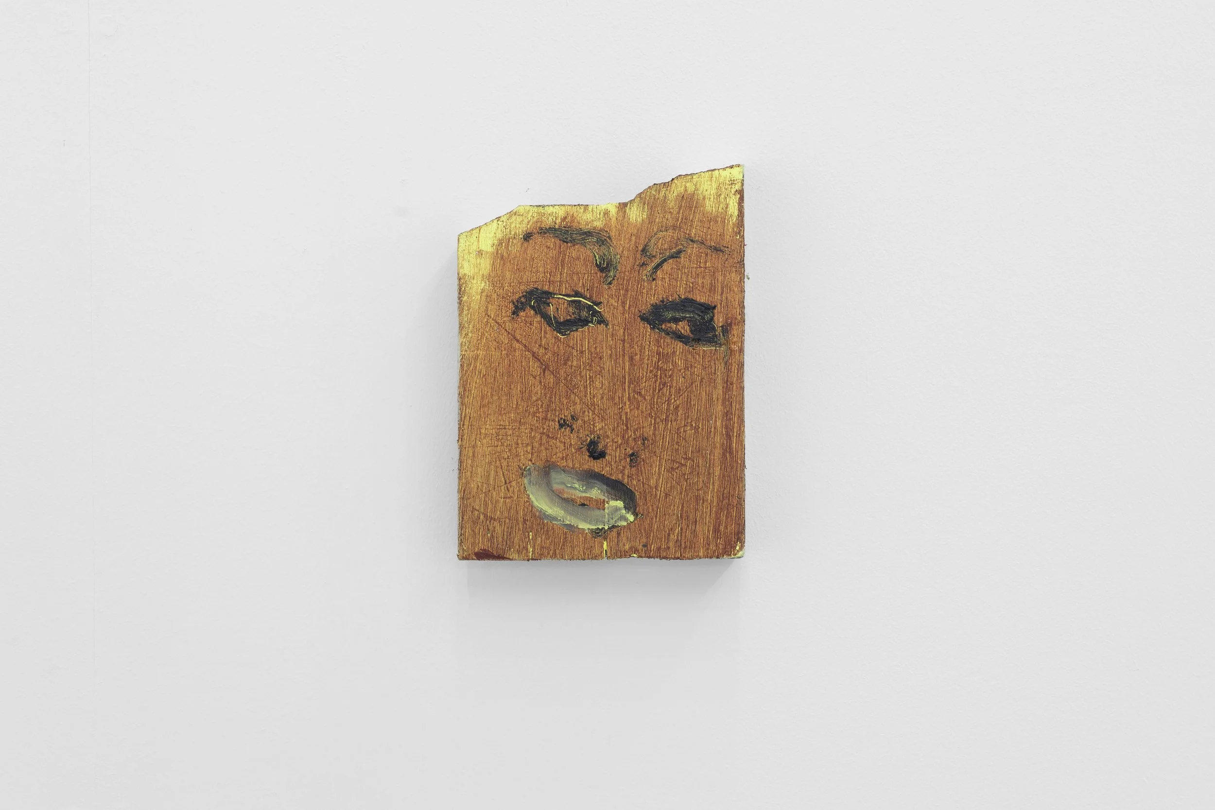 Sophie Ives, 'get off the cross we could use the wood', 2026, oil on board, 18 x 13 cm