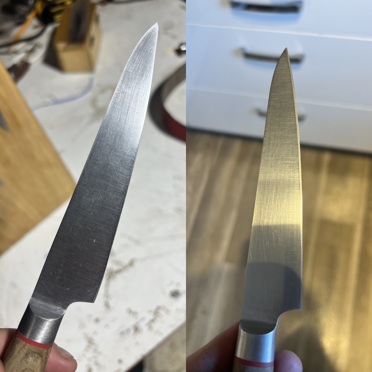 Nihon X50 petty Knife before and after sharpening in derby.png