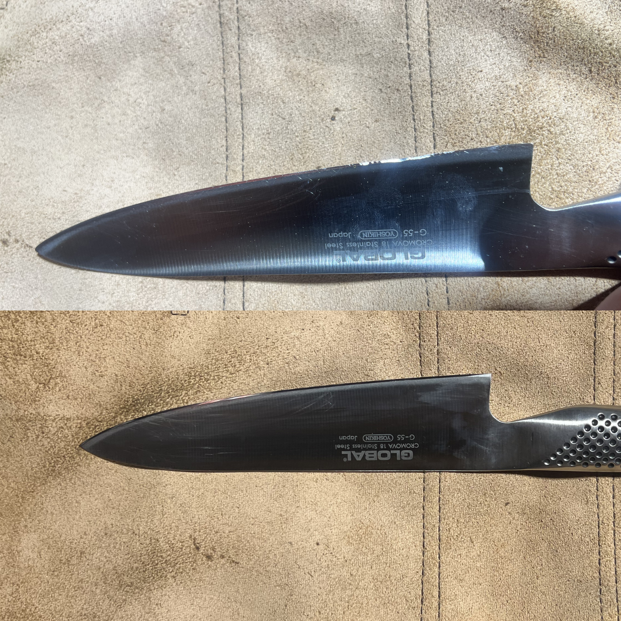 Global chef knife sharpened and repaired before and after.png