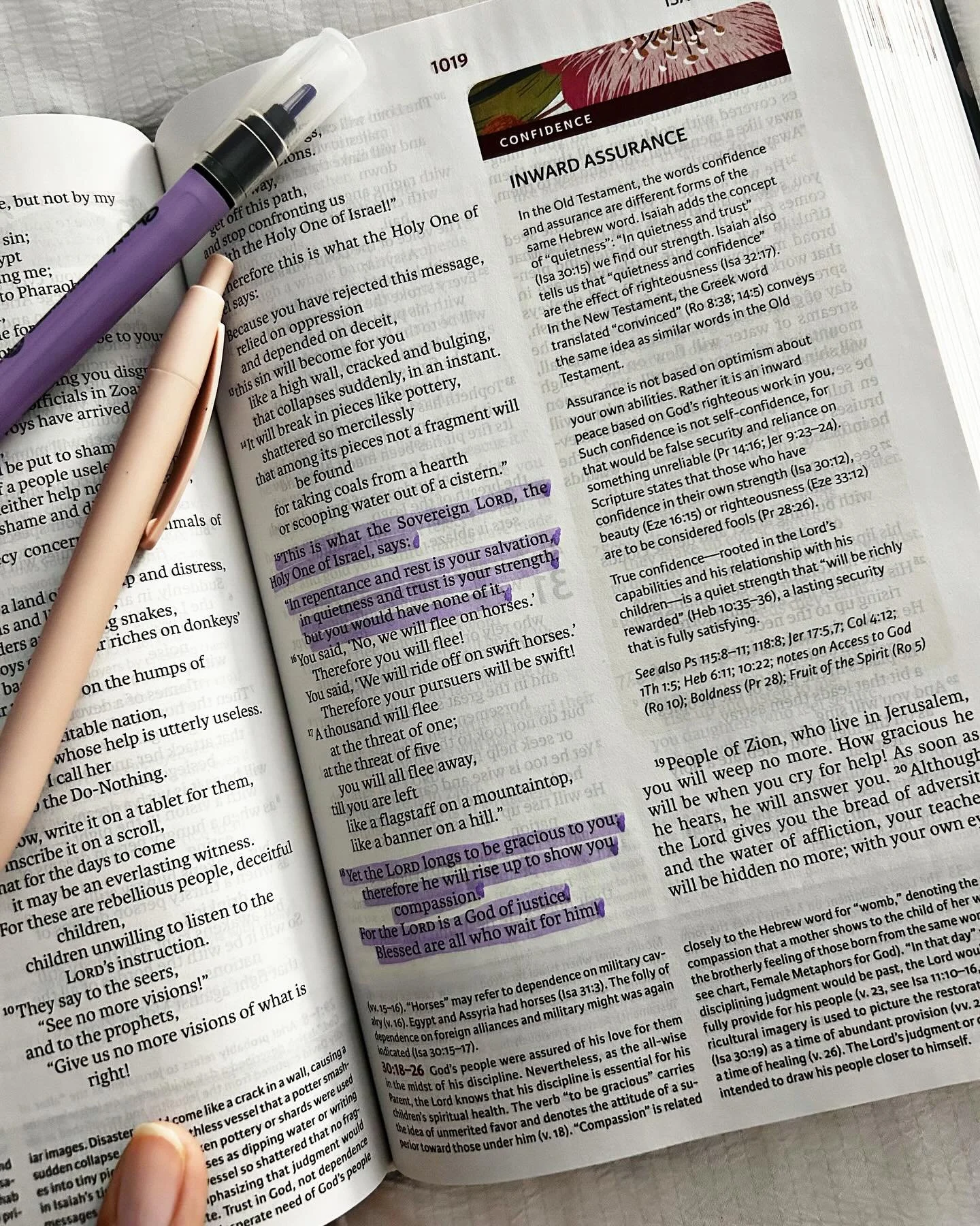 When disruption occurs and the circumstances of life slow down the pace of your stride, it is then that you will hear God&rsquo;s voice.
&nbsp;
&ldquo;This is what the Sovereign Lord, the Holy One of Israel, says: &lsquo;In repentance and rest is you