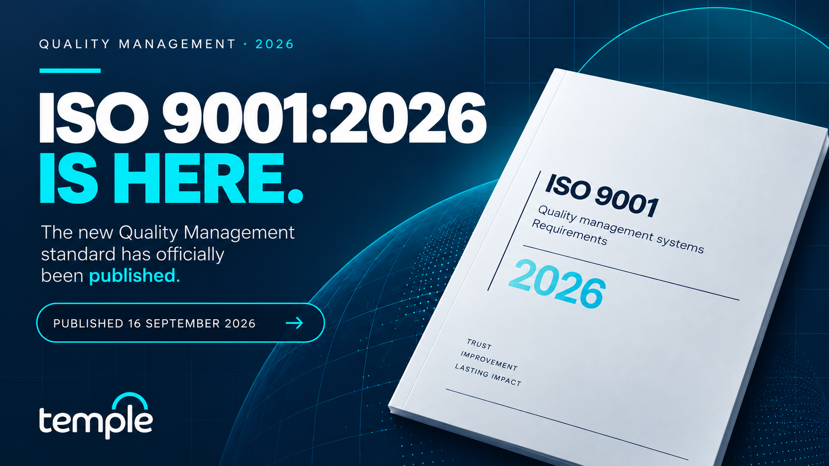 ISO 9001:2026 Has Arrived – What the New Standard Means for Your Organisation