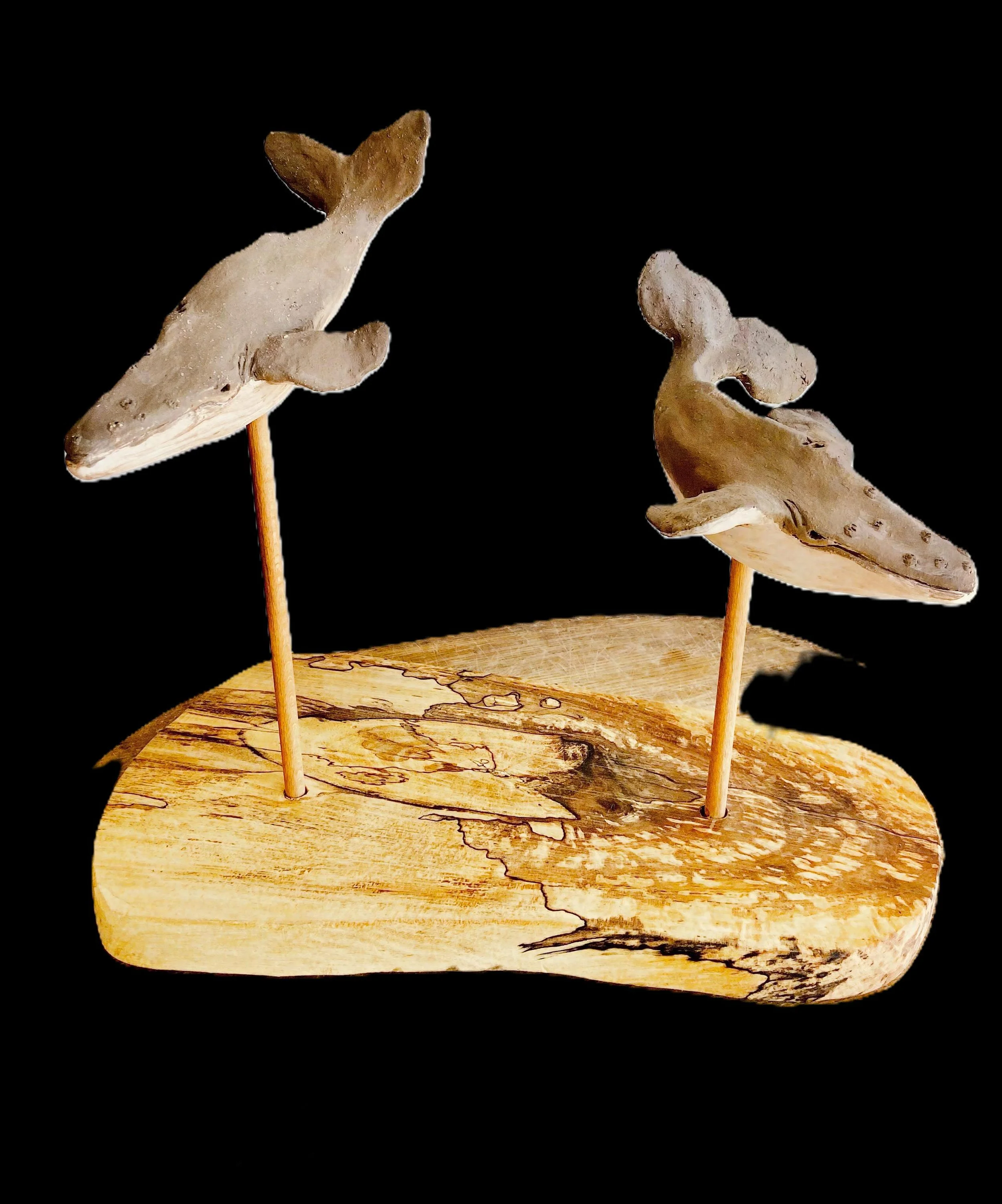 Whales -Humpback (Clay Stoneware)