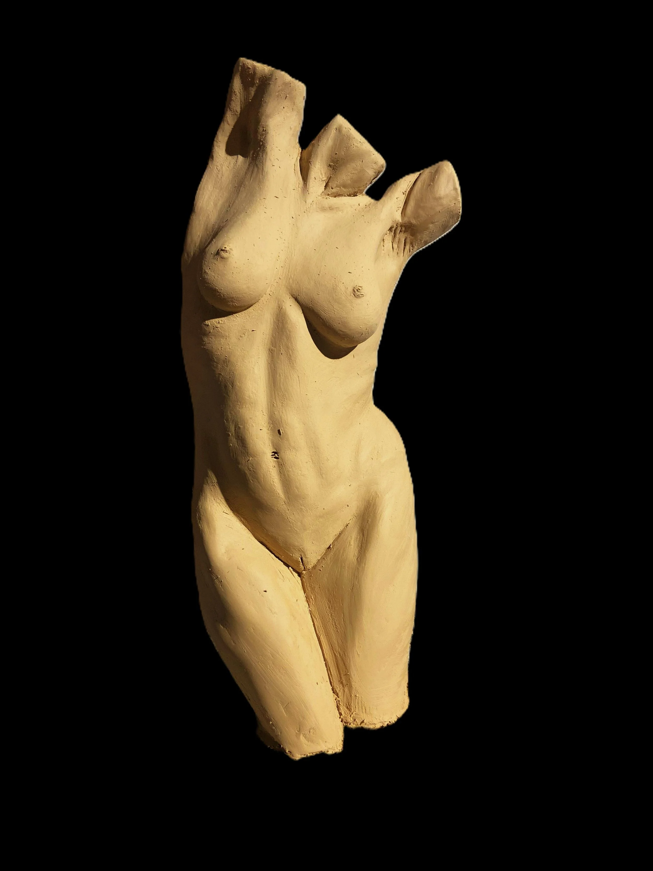 Female Torso (Clay, Stoneware)