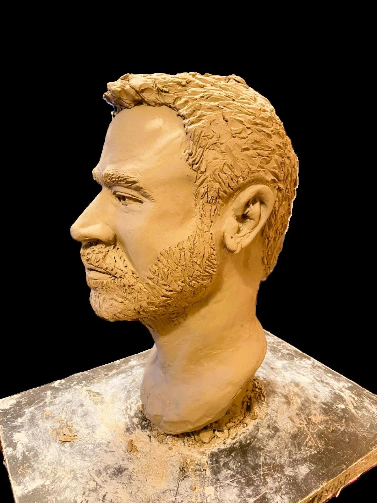 Male Portrait (Clay)
