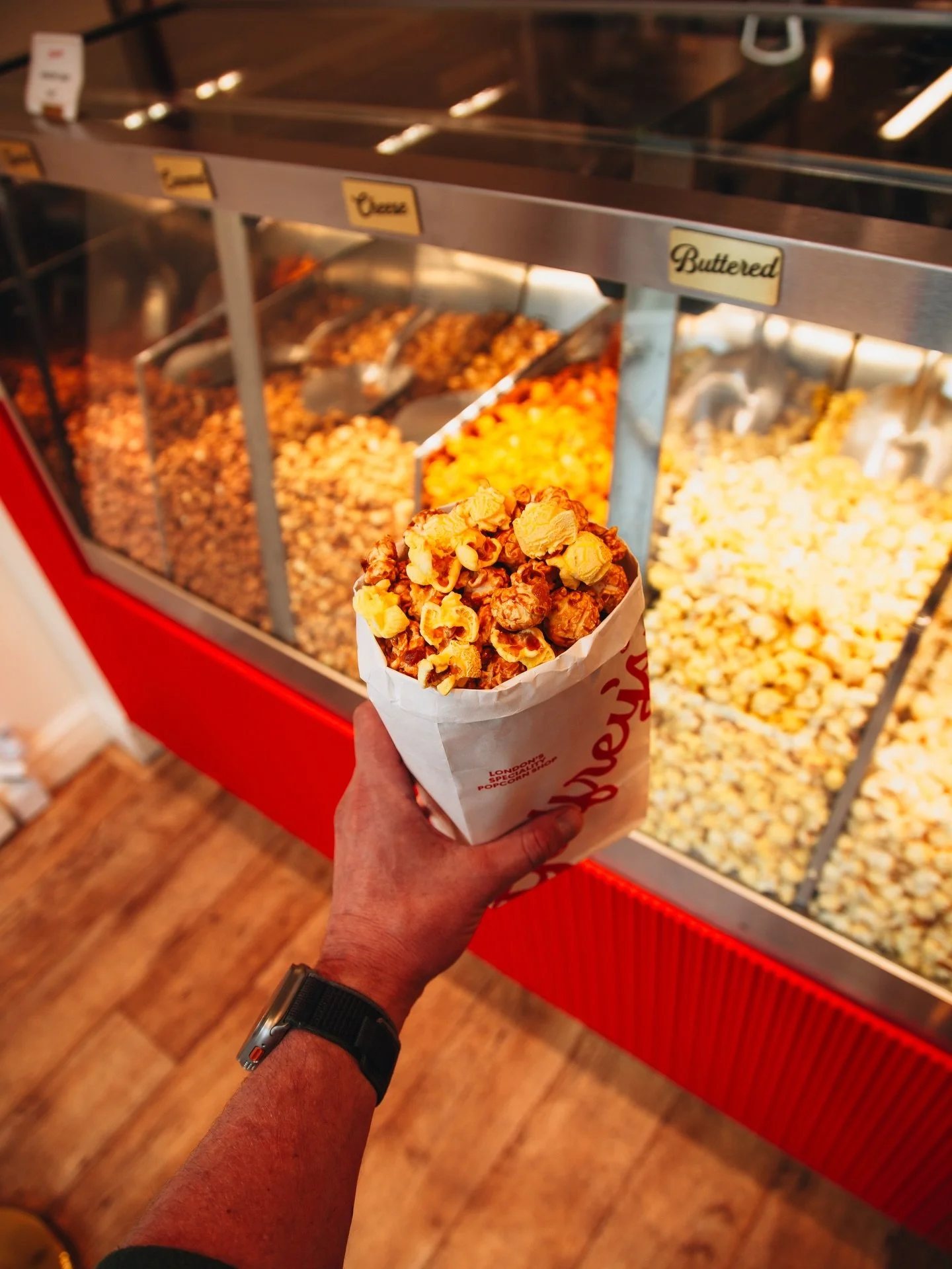 What&rsquo;s in your bag? Caramel x Butter mix is our current favourite 👌🍿