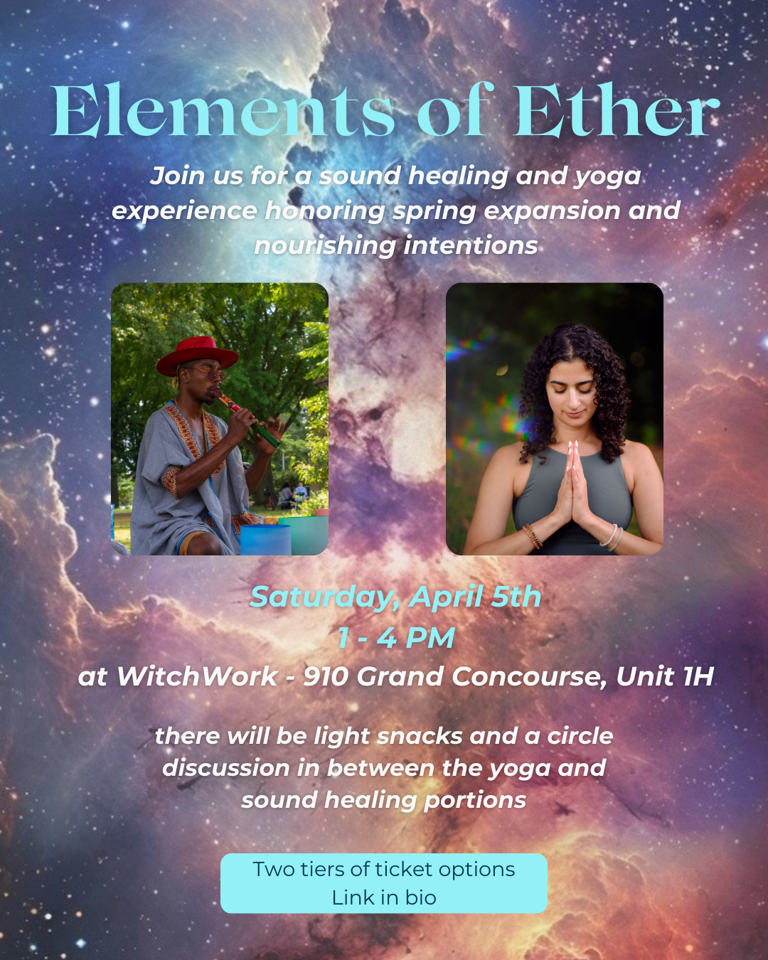 Workshop with Ether Glory