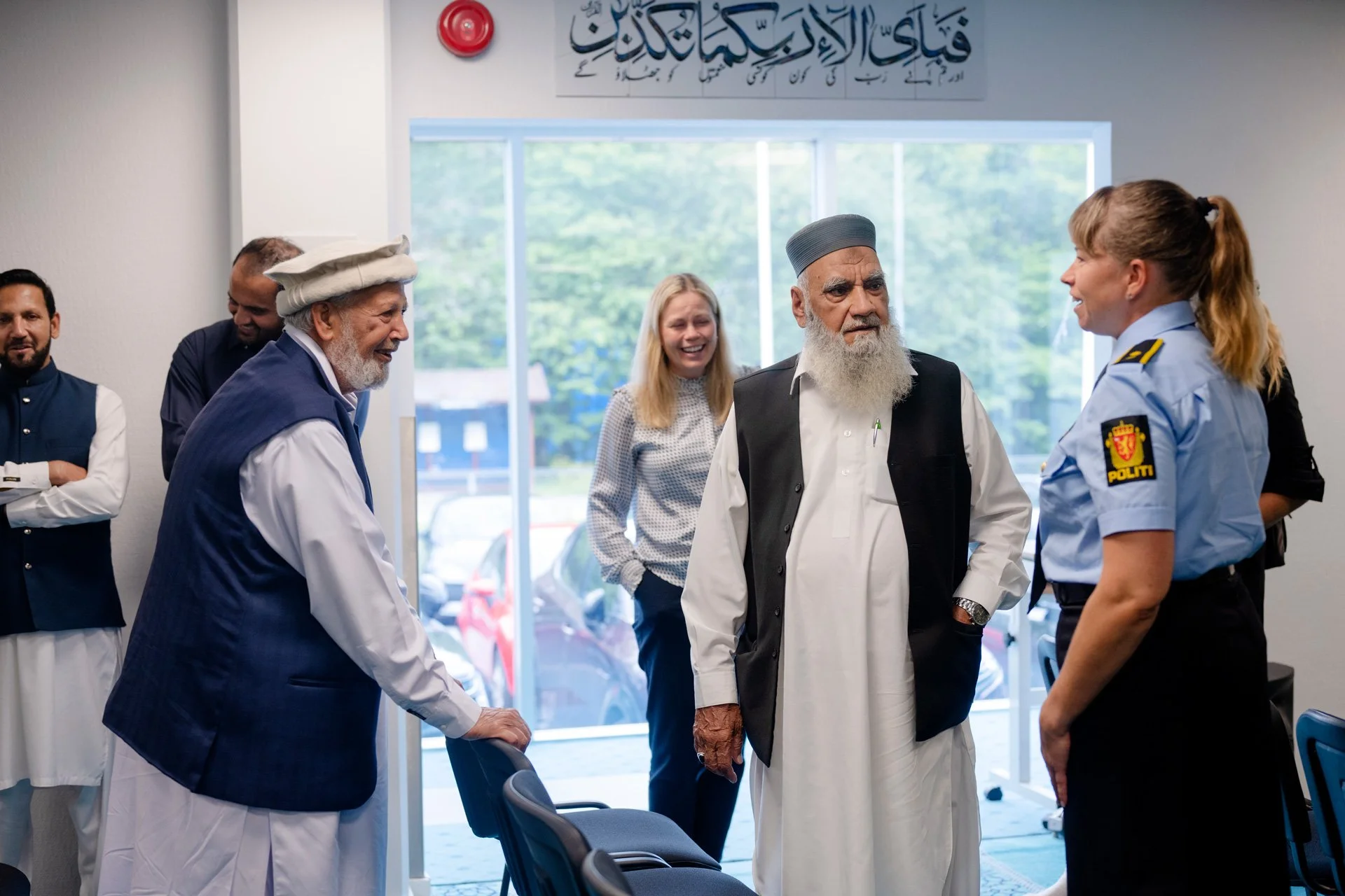 Minnemarkering, Al-Noor, Moske, 10. august