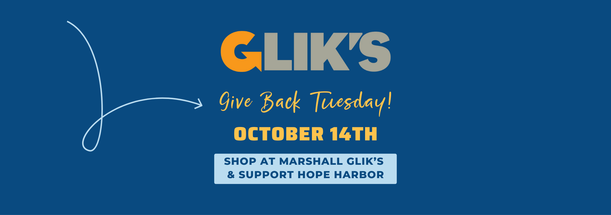 Marshall Glik's Give Back Tuesday to Support Hope Harbor