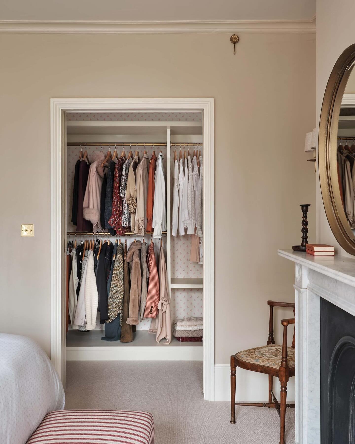 Farrow &amp; Ball Friday! 

We have all-ready featured the Main Bedroom &amp; Dressing Room on our profile but not shown how they work together! Designing rooms within a home that are adjacent to one and other can either be a complete juxtaposition w