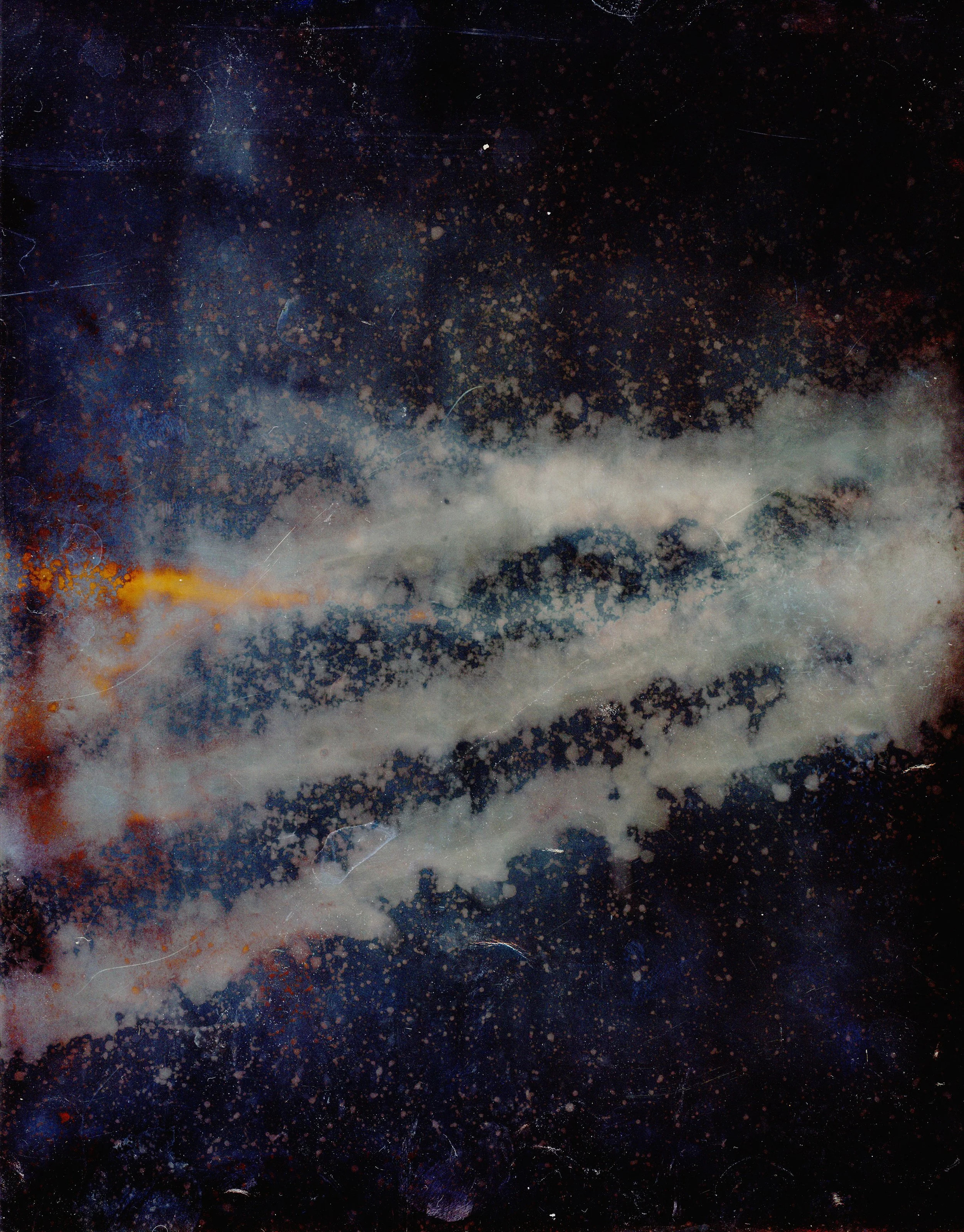 Untitled III (Pepper Spray Series), 2026, Unique silver print, 10 x 8 in