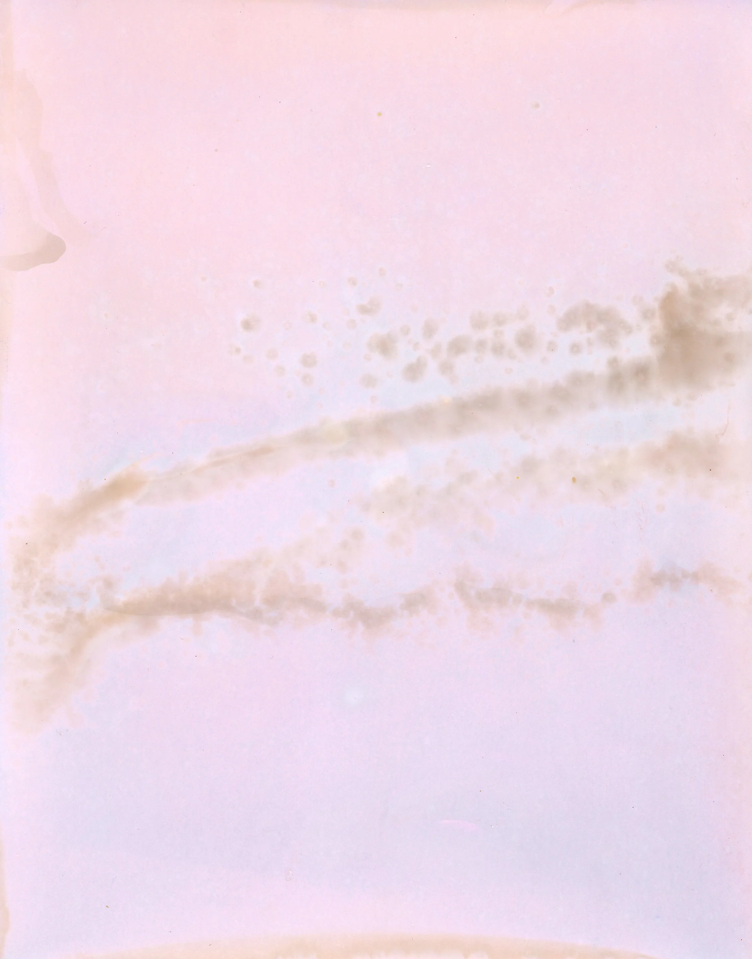 Untitled II (Pepper Spray Series), 2026, Unique silver print, 10 x 8 in