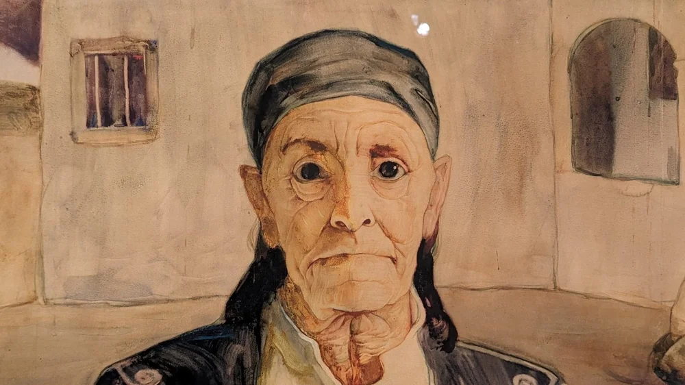  Detail from "Gostenka", 1927 | National Gallery, Sofia 