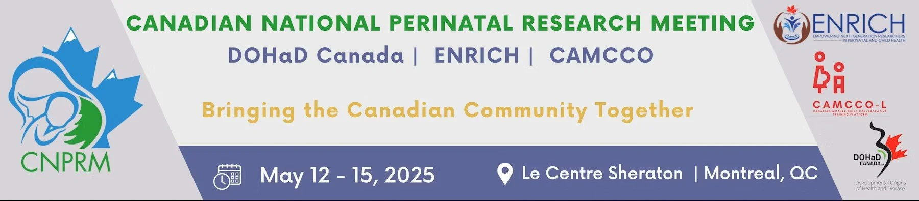 CNPRM | DOHaD | ENRICH | CAMCCO promotional banner