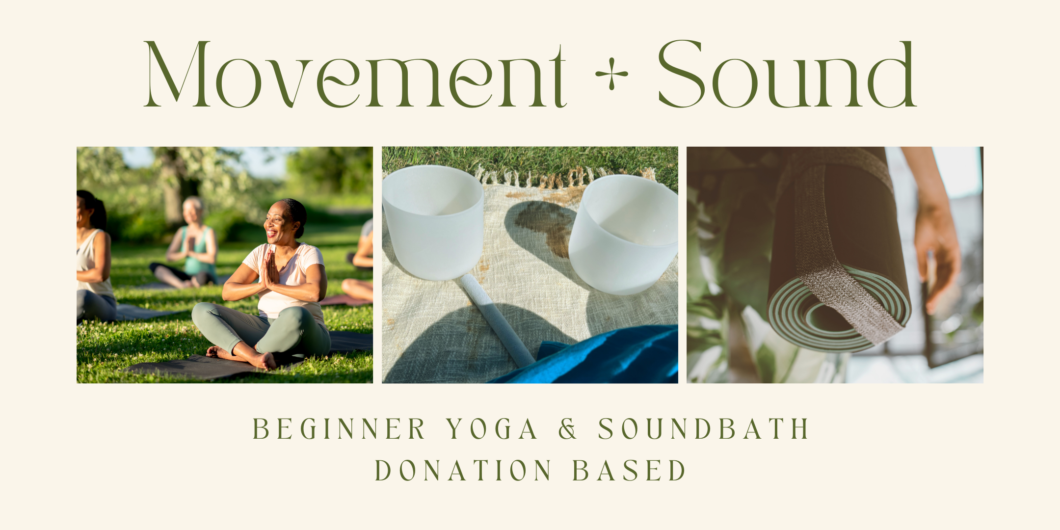 Movement+ Soundbath Minneapolis, MN Bassett’s Creek Park