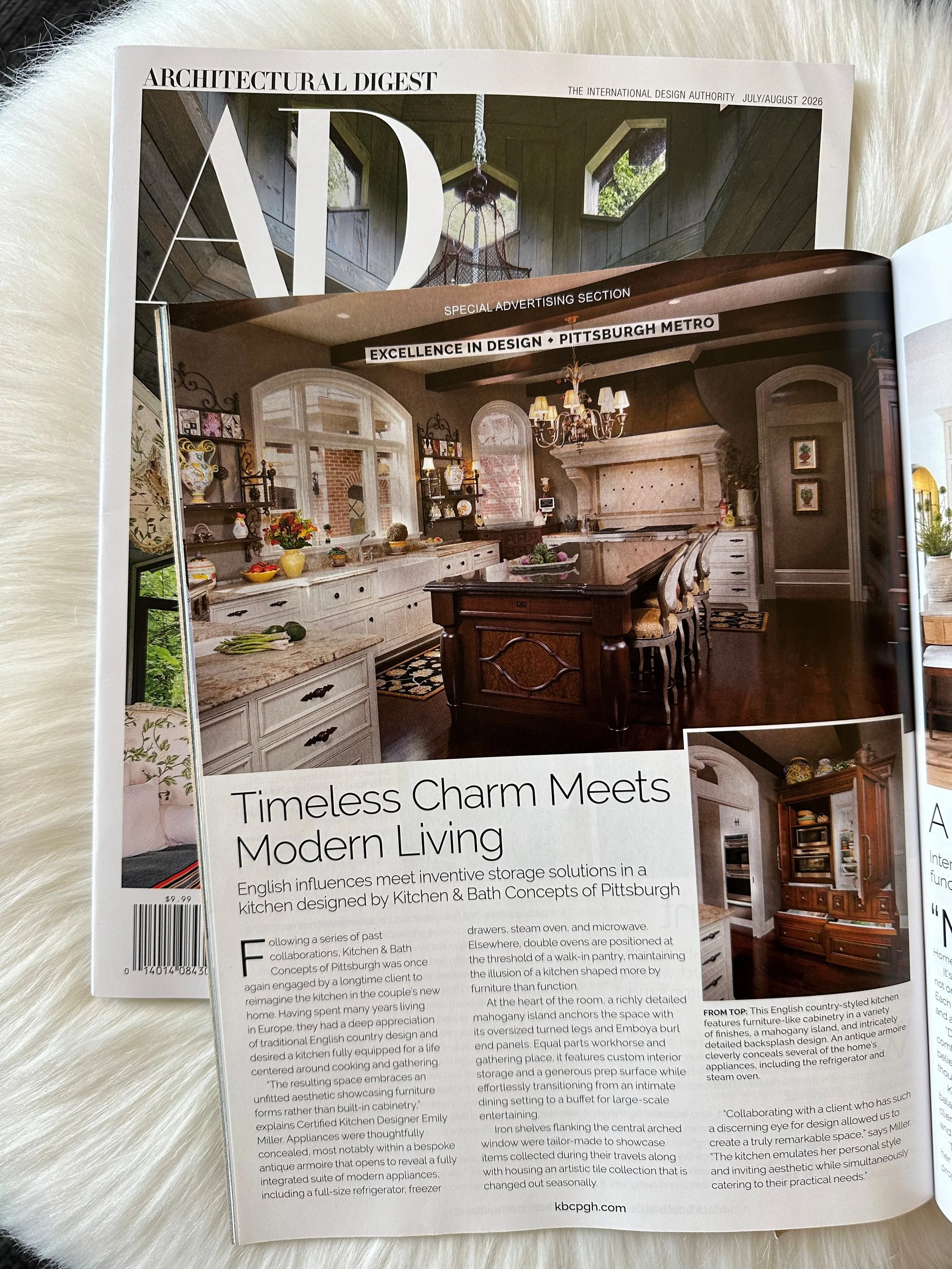 AD Feature: Timeless Kitchen Design: Blending Old-World Character with Modern Function