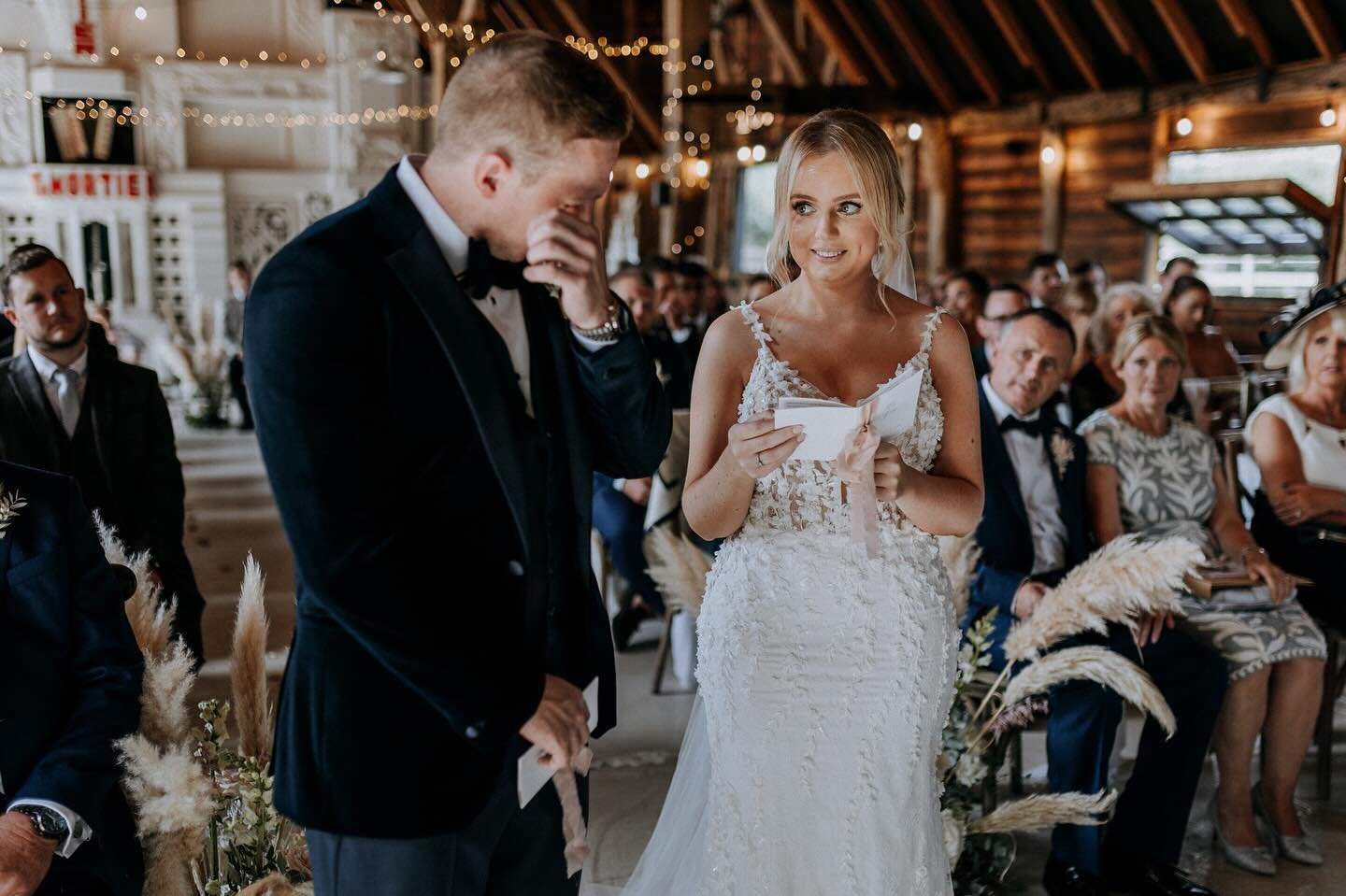 I do love when couples take some time to write their own vows, it guaranteed completely heartfelt moments between bride and groom. You don&rsquo;t always have to read them out during the ceremony, sometimes it&rsquo;s really cool to keep them for a q