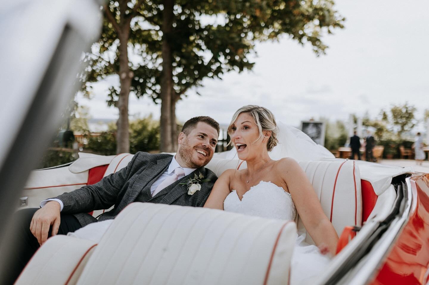 Going through all my recent weddings putting a few months worth of posts together and I somehow came across this banger of a pic from a little while ago. 
Most of my weddings nowadays don&rsquo;t require vehicles, I forget how awesome they can be for