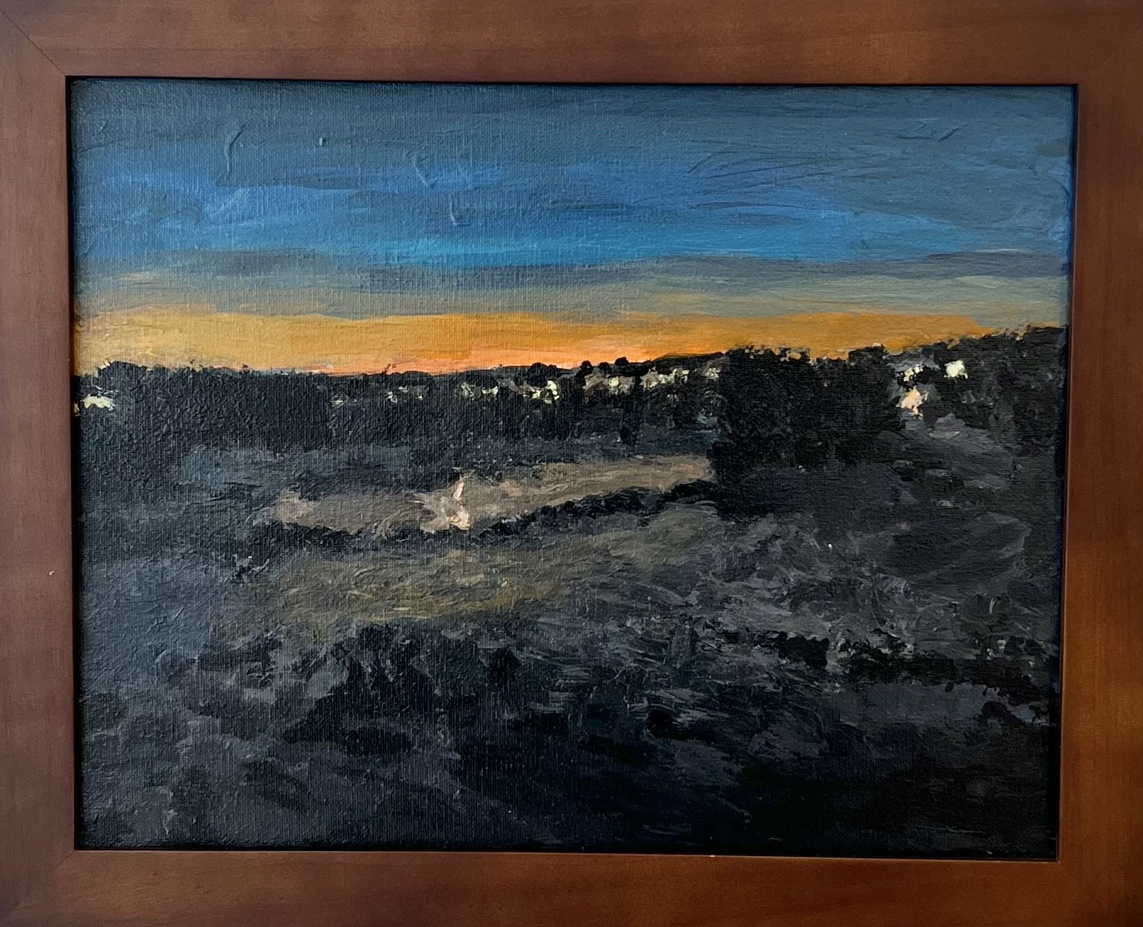 Blue Hour Over the James River Series #3- Nautical Twilight 6:31 PM