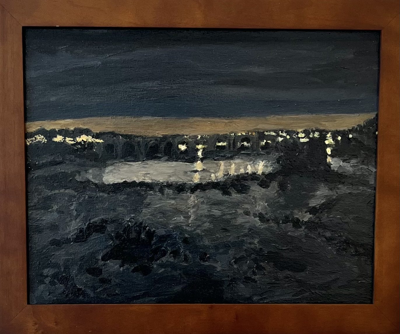 Blue Hour Over the James River Series #5- Astronomical Twilight 6:53 PM