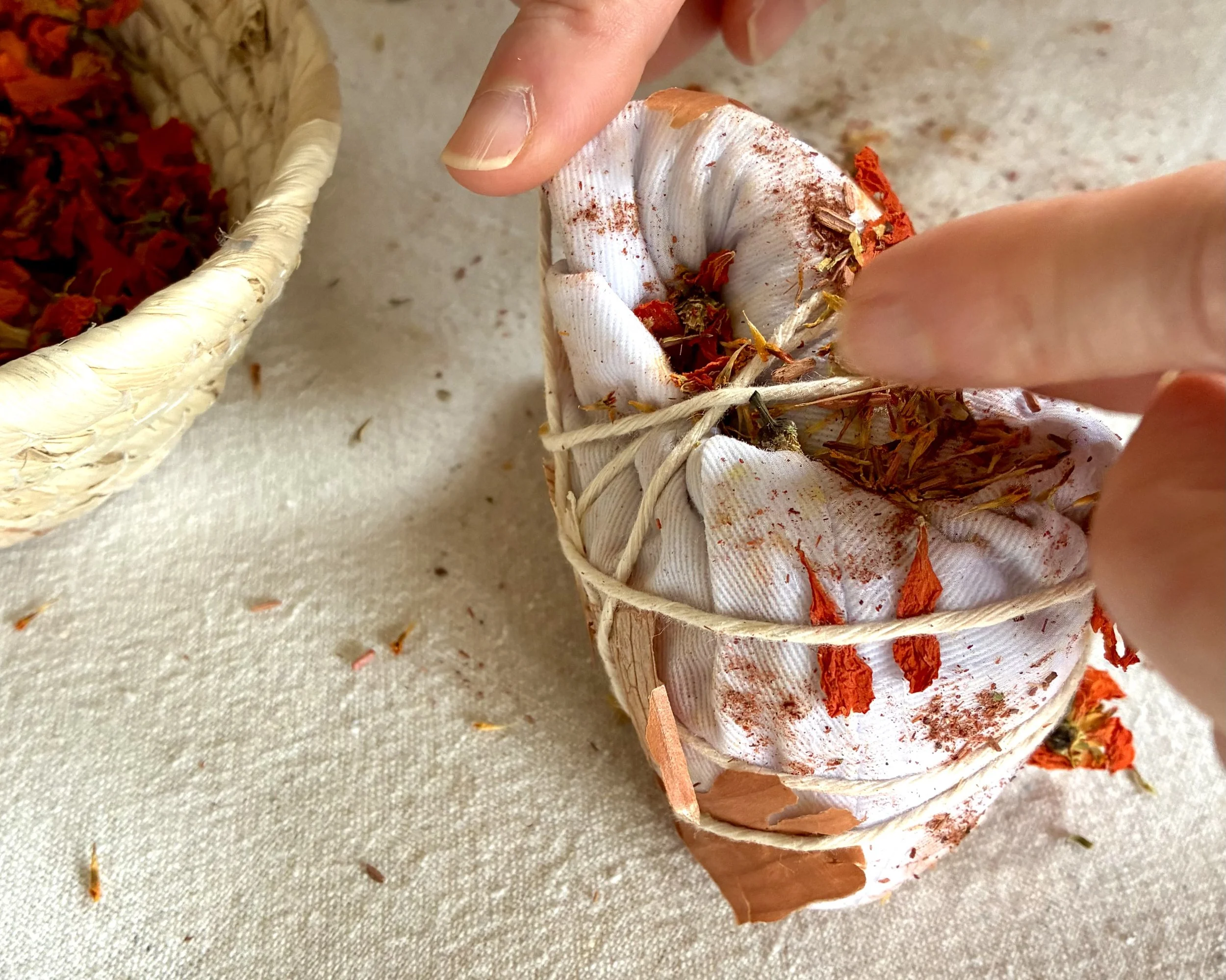 Bundle Dye Workshop at Contemporary Craft!