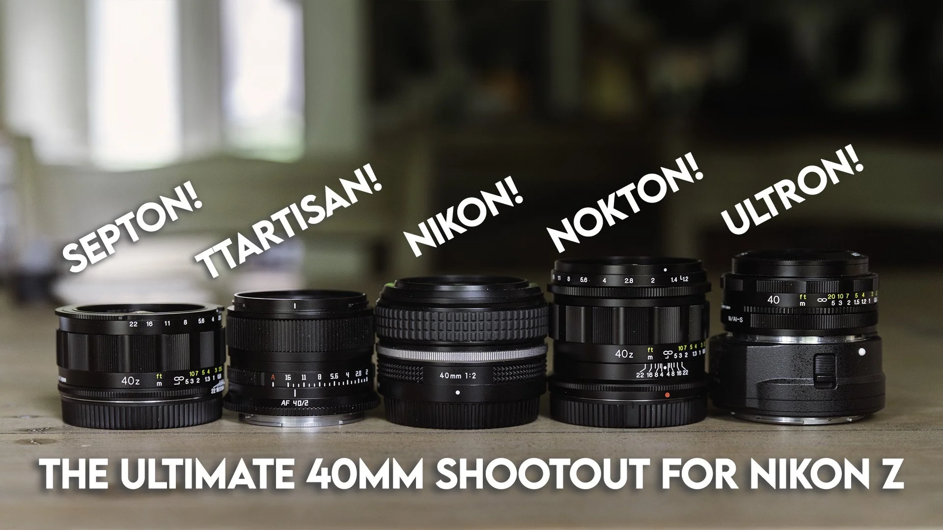Battle of the 40mm lenses for Nikon Z