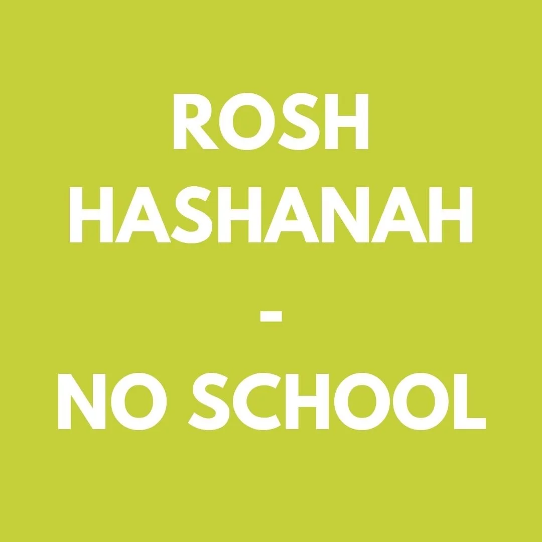 No School - Rosh Hashanah