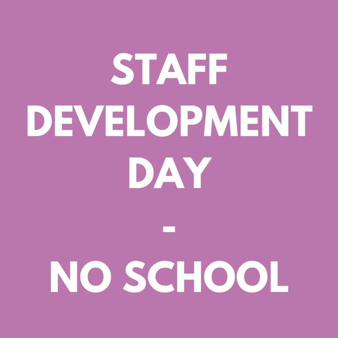 No School - Staff Development Day