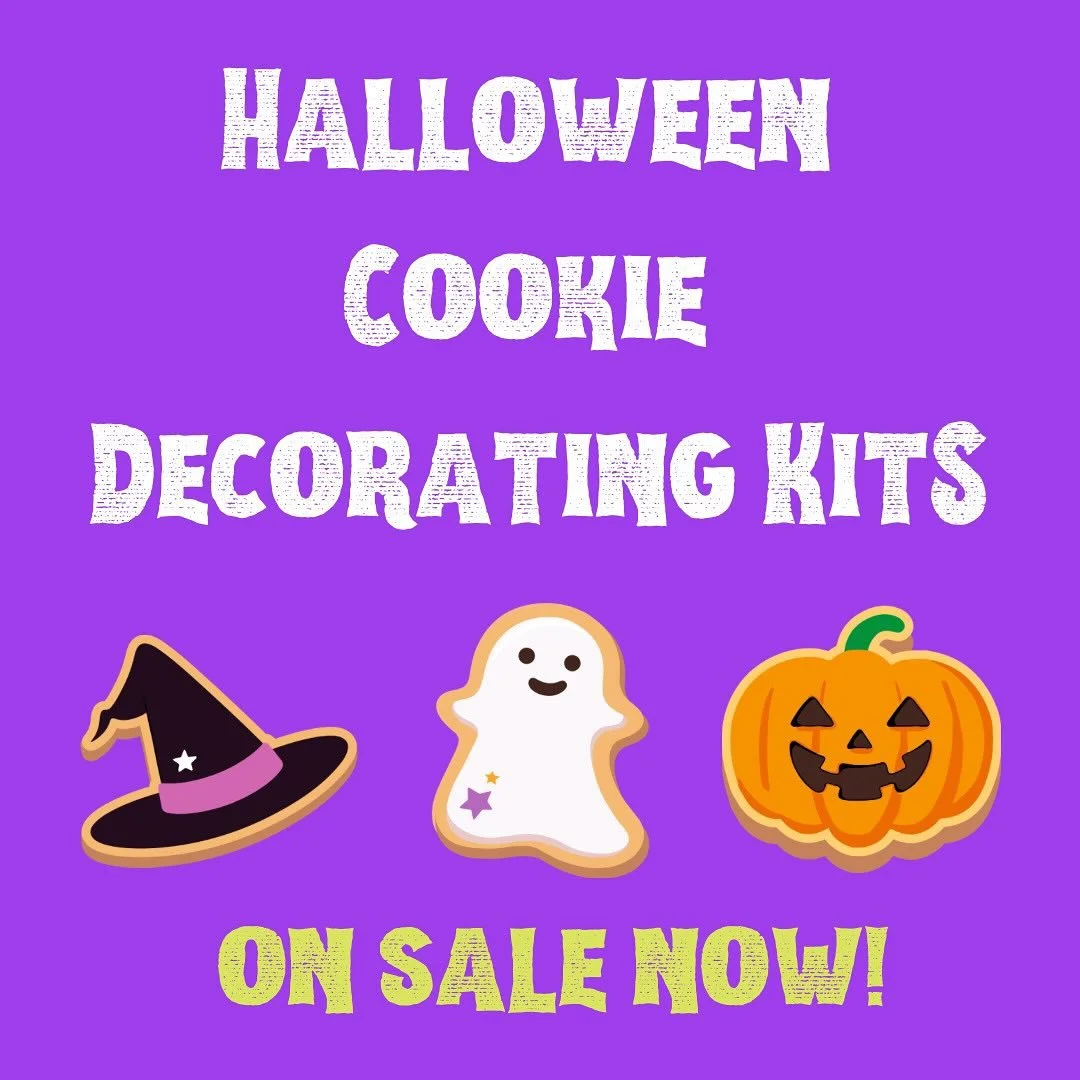 🎃Get ready for a spooktacular Halloween with our cookie decorating kits from Bent Fork Bakery! For just $30, you&rsquo;ll receive:
🍪 6 delicious cookies
🎨 3 bags of frosting
✨ 2 bags of sprinkles 

Perfect for kids and a fantastic gift idea! Unlea