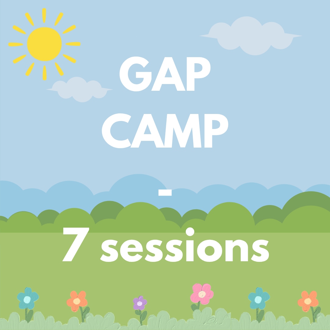 Gap Camp, 7 sessions - 3s, PreK