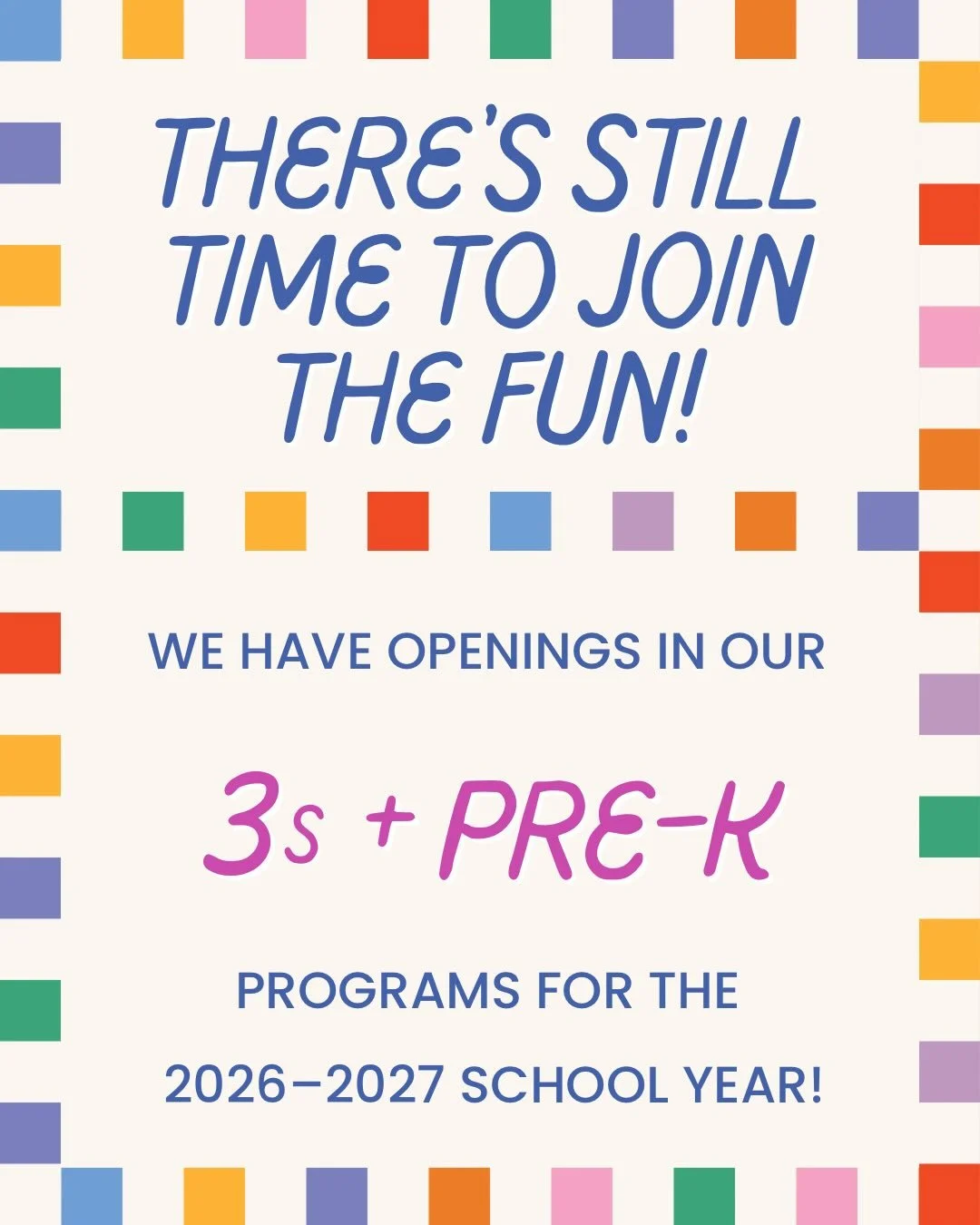 Looking for a school that offers community, a welcoming and vibrant environment where children can learn, grow, and develop together? NFCNS is the place! 🩵 Join us for the 2026-2027 school year! 📚🖍️🛝🍎

Link in bio to learn more about our program