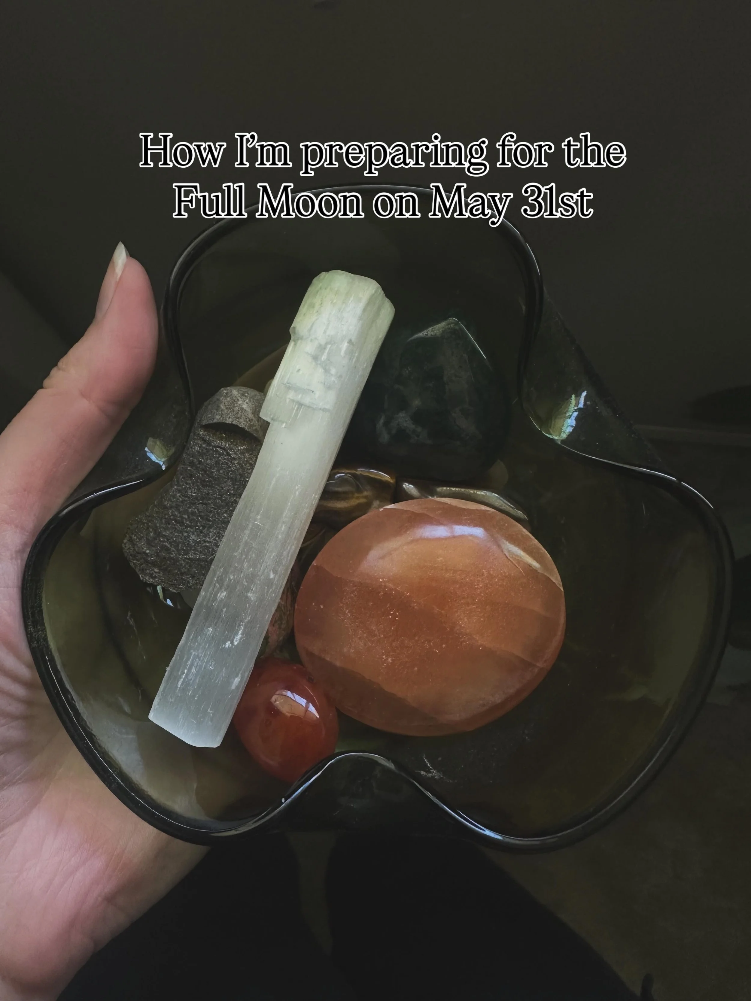 Regardless of beliefs, rituals provide a moment for us to reflect and engage in a meaningful practice 

Here is how I&rsquo;m preparing for the full moon this Sunday 🌕 (and yes, full moon near June means it&rsquo;s time for gardening to start in Zon