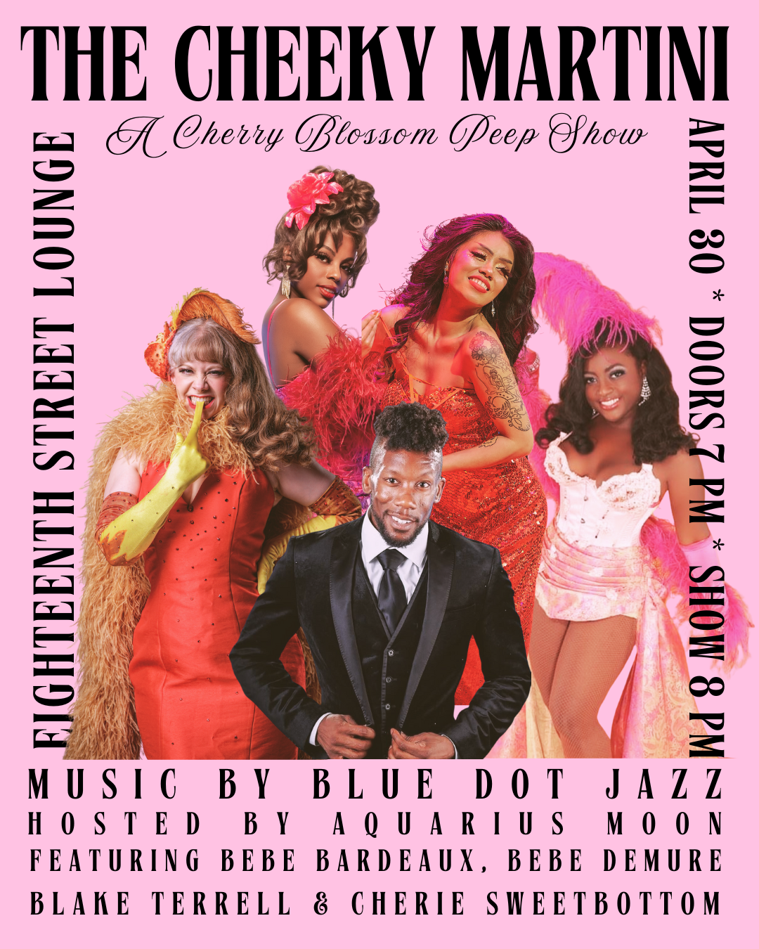 Cheeky Martini Live Band Burlesque