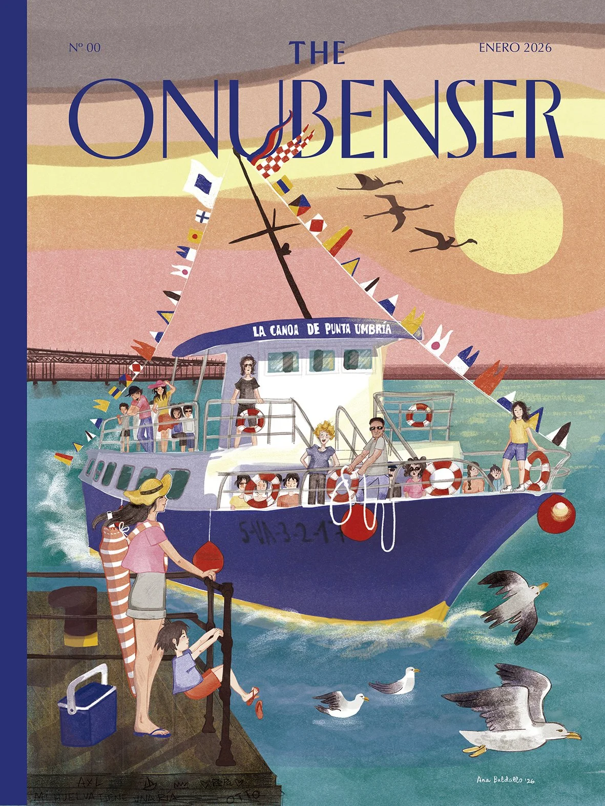 Portada para el proyecto artístico "The Onubenser"