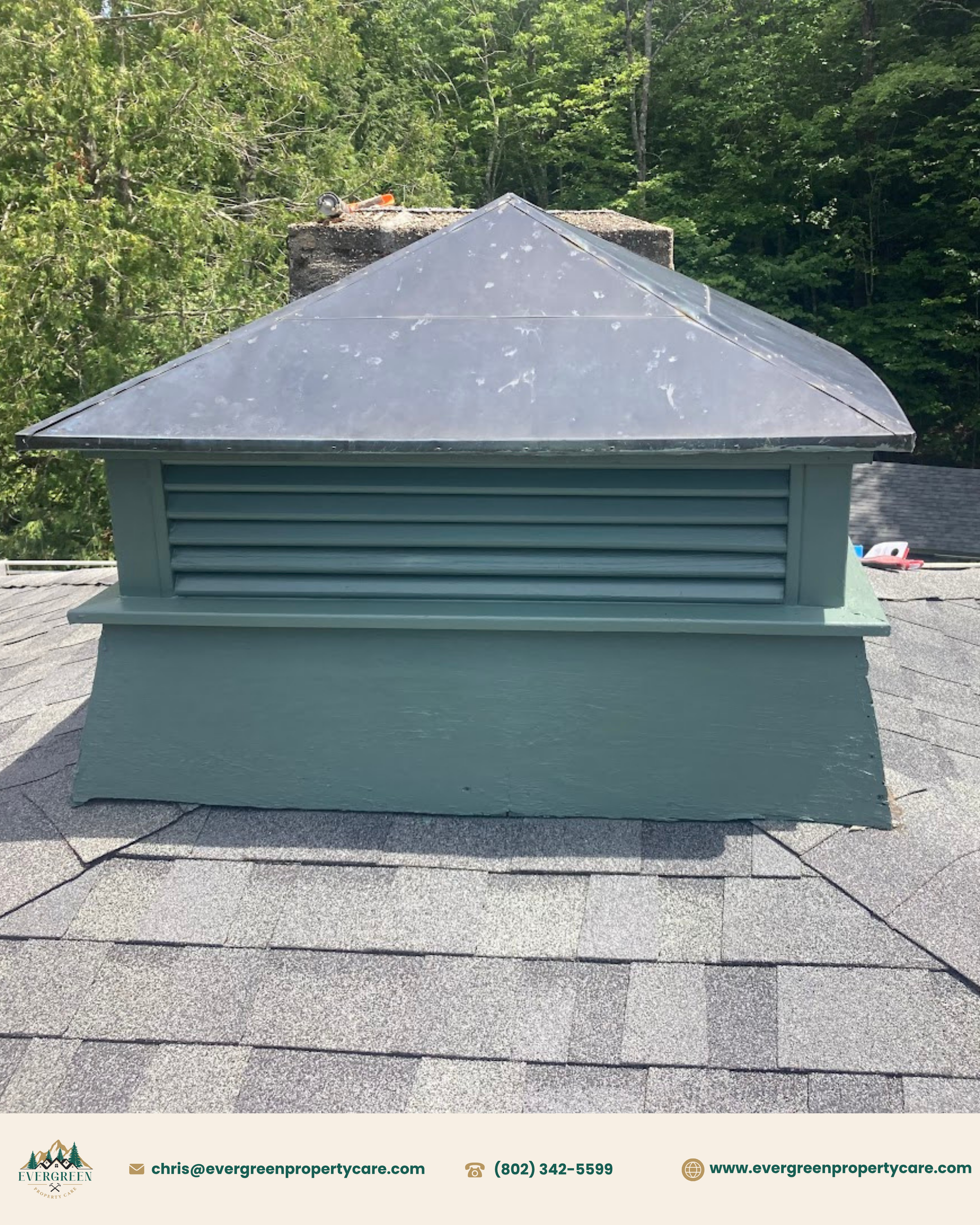 Furnace Road Cupola Repair – Pittsford, VT