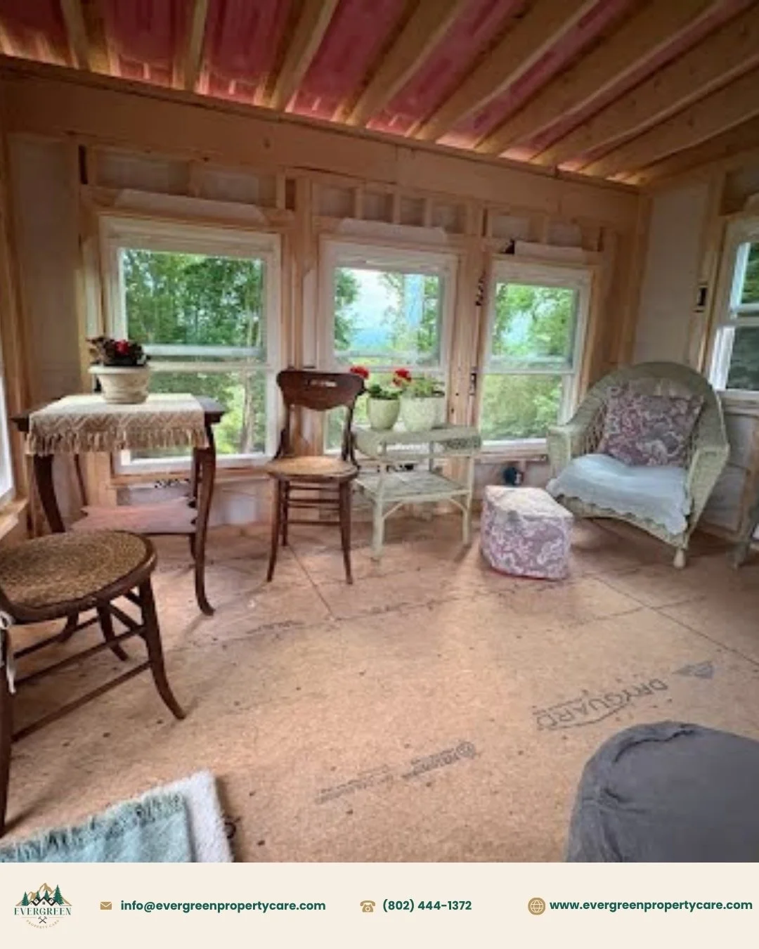 Custom Porch Build – Blissville Road, Castleton VT