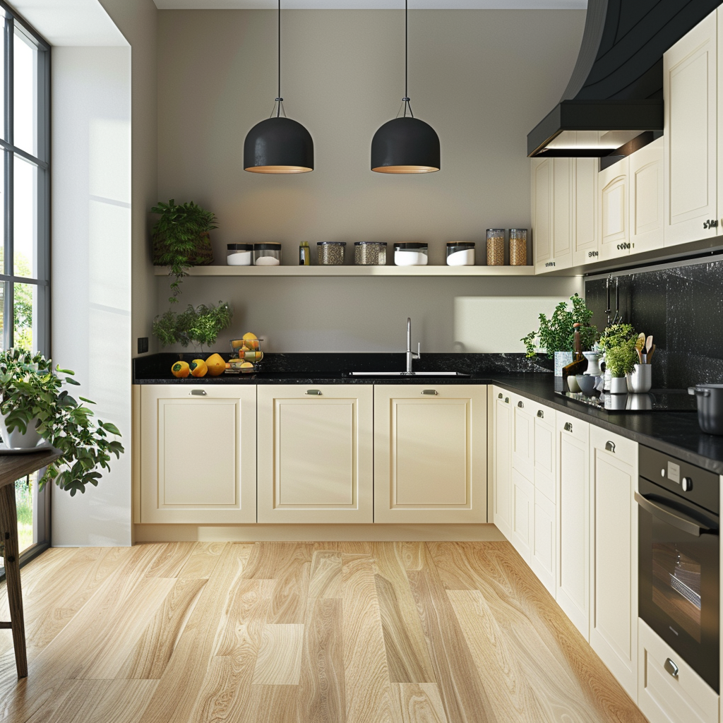 Extending Wood Flooring to the kitchen
