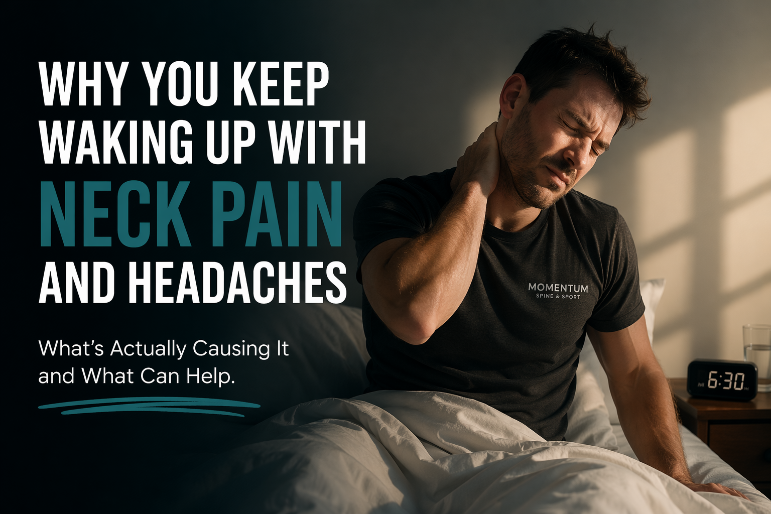 Why You Keep Waking Up With Neck Pain and Headaches