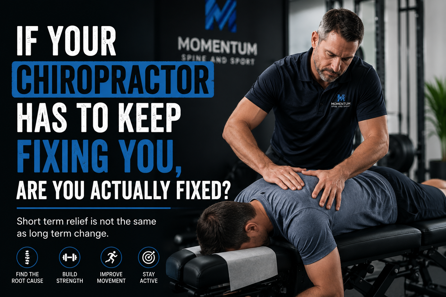If Your Chiropractor Has to Keep Fixing You, Are You Actually Fixed?