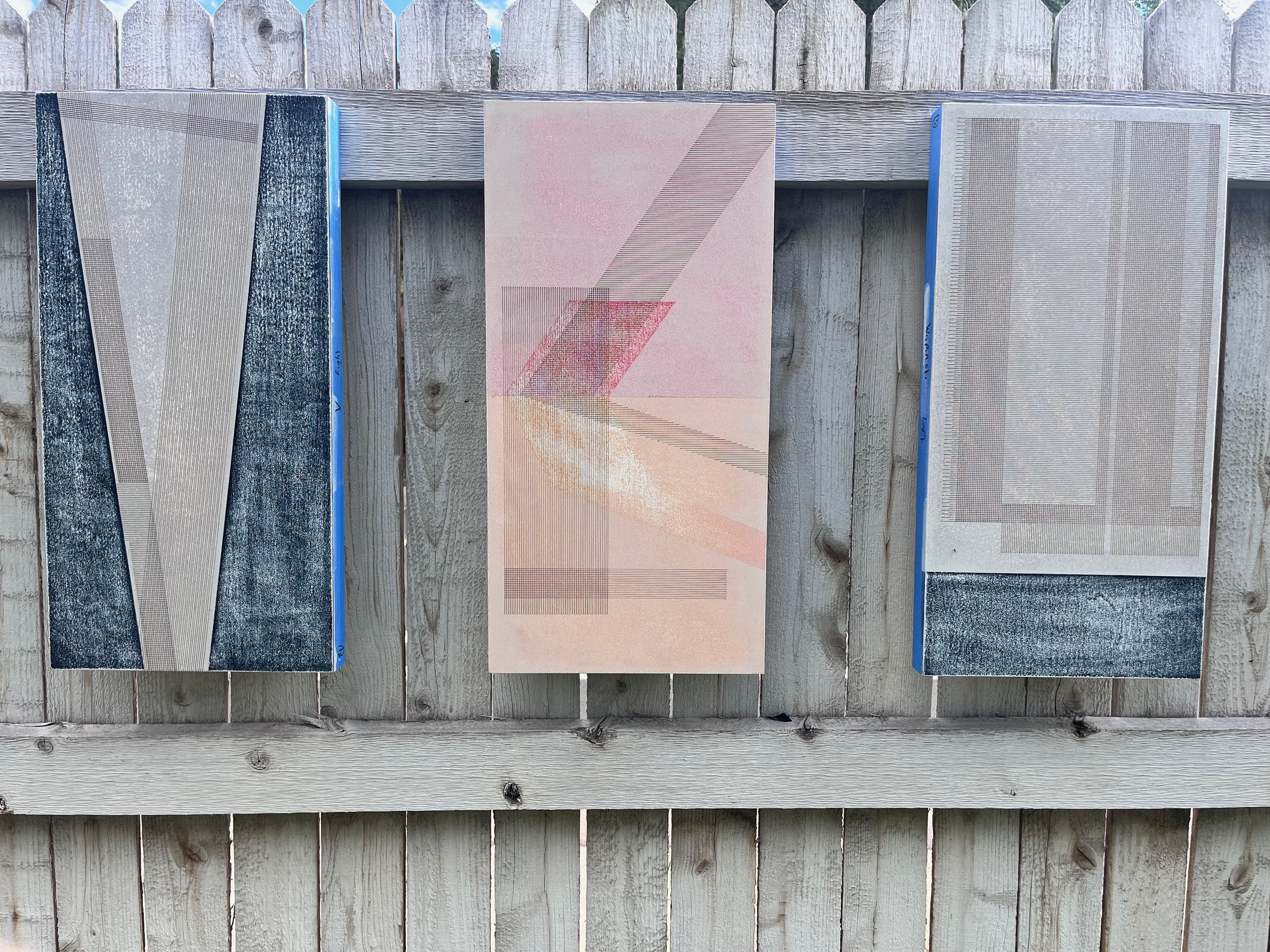 All Untitled | December 2024 | 12x24 each