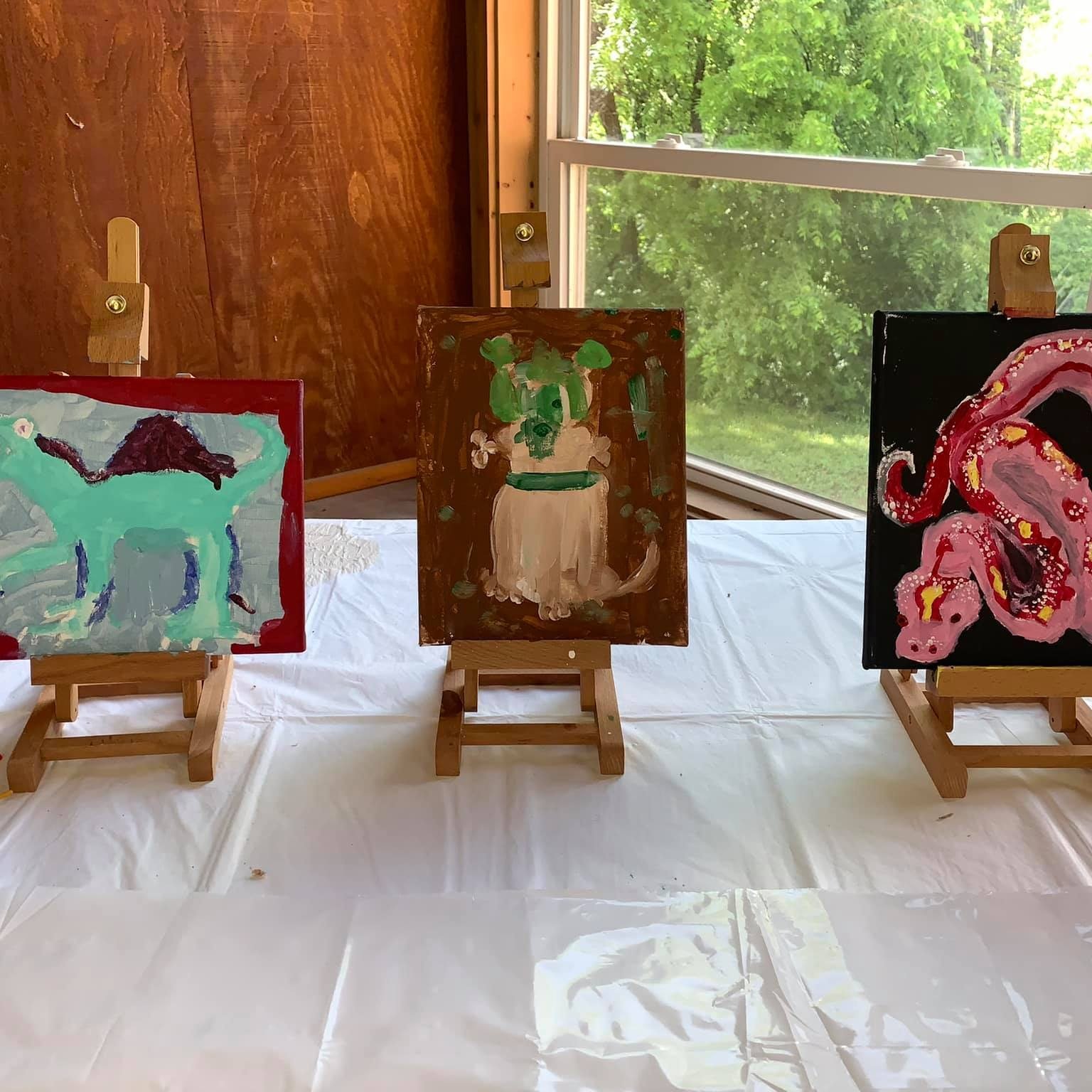 Look at the amazing art our campers have created!
Creativity knows no bounds at camp! 🎨

#CampCreativity #ArtProjects #MissionCreekCampers