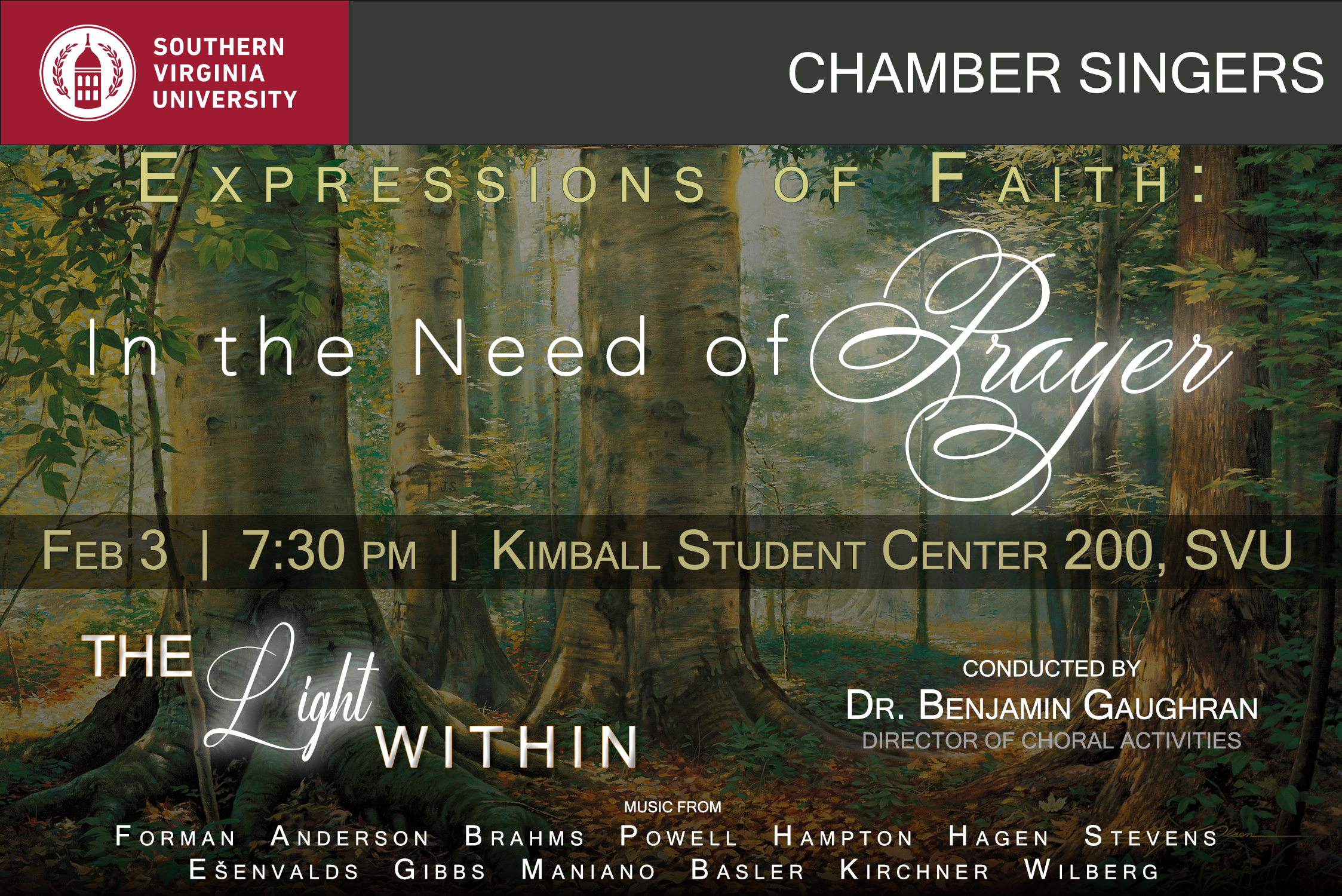 Expressions of Faith: In the Need of Prayer