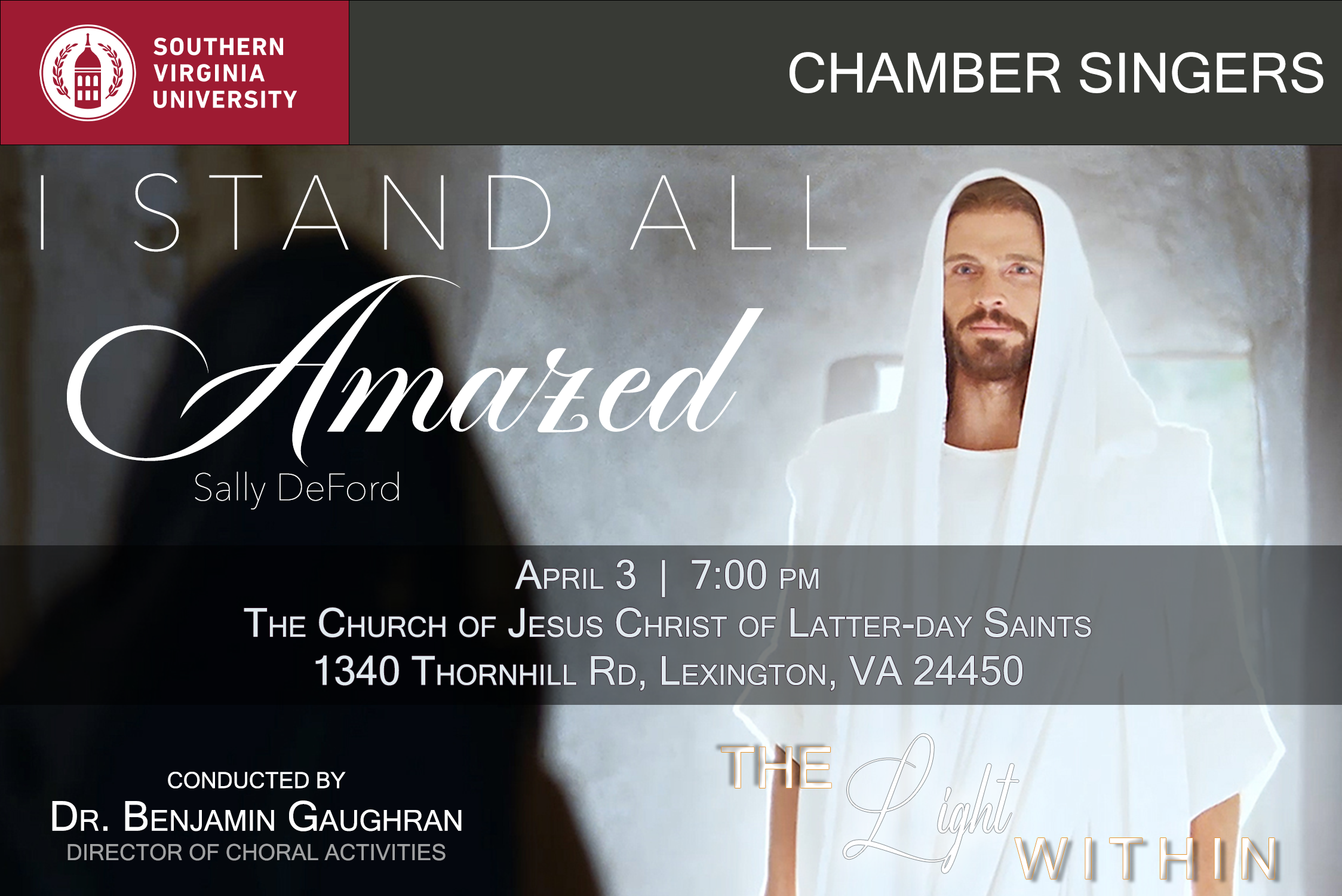 SVU Chamber Singers: An Easter Cantata 