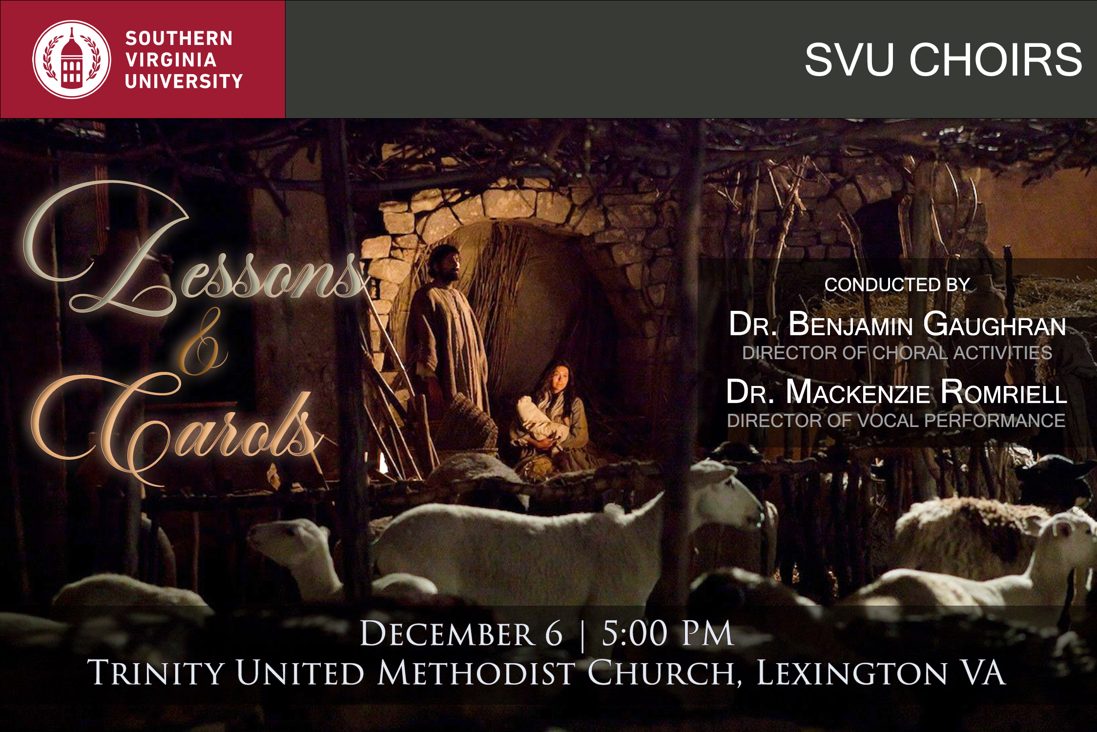 Love Came Down at Christmas: SVU Choirs Lessons &amp; Carols
