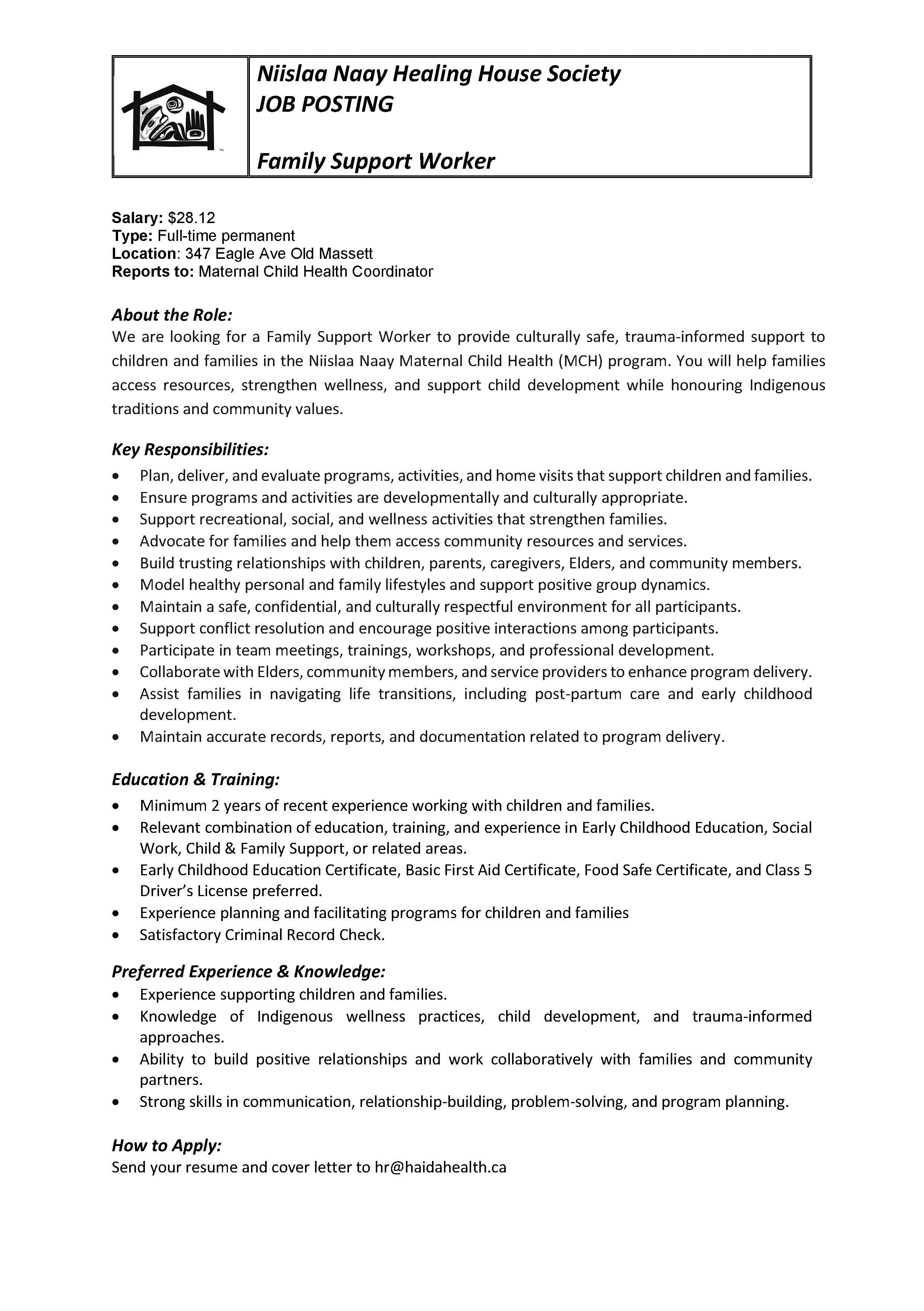 Family Support Worker